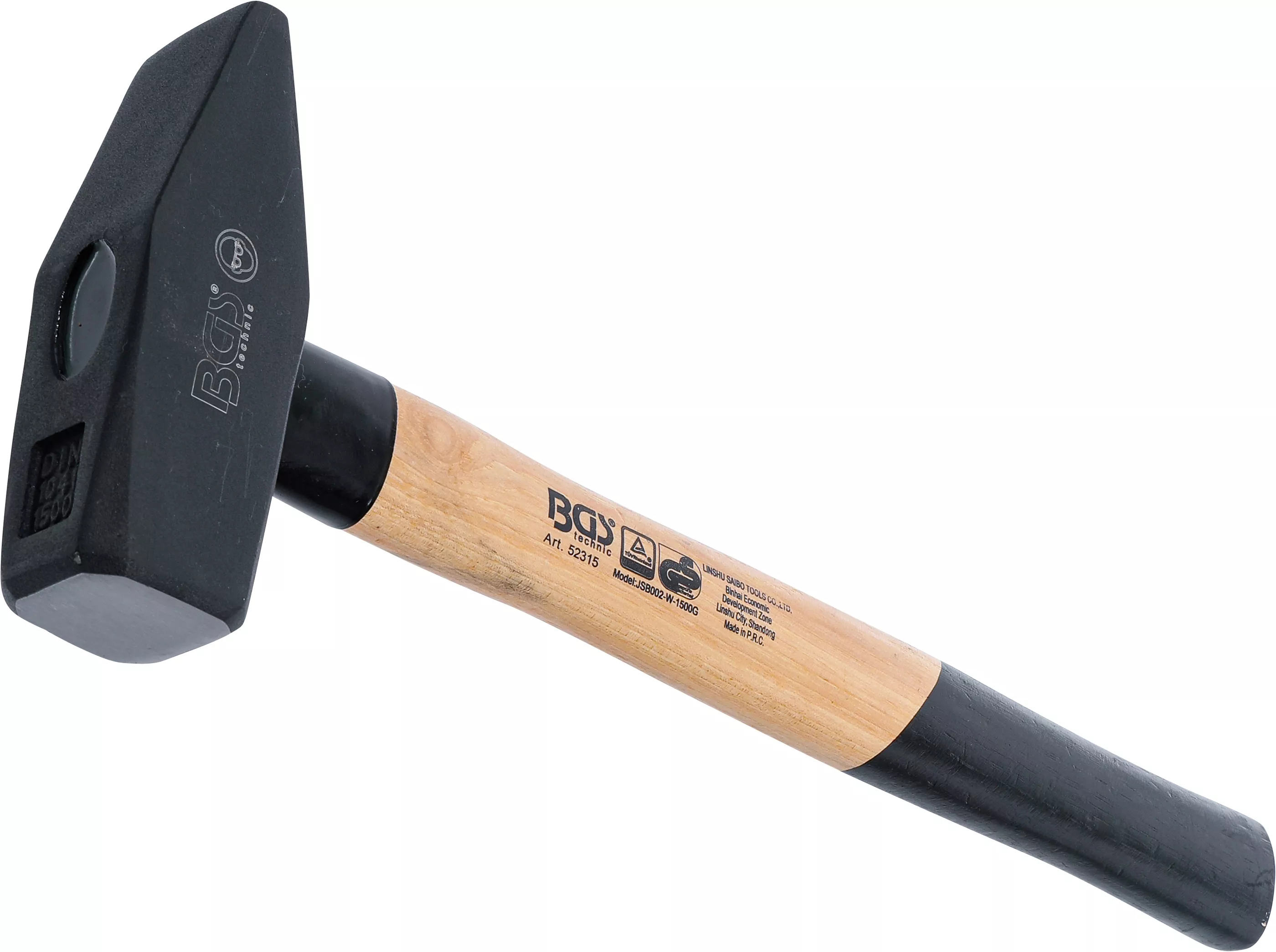 Unelte de mână - Ciocan lacatuserie | coada Hickory | DIN 1041 | 1500 g