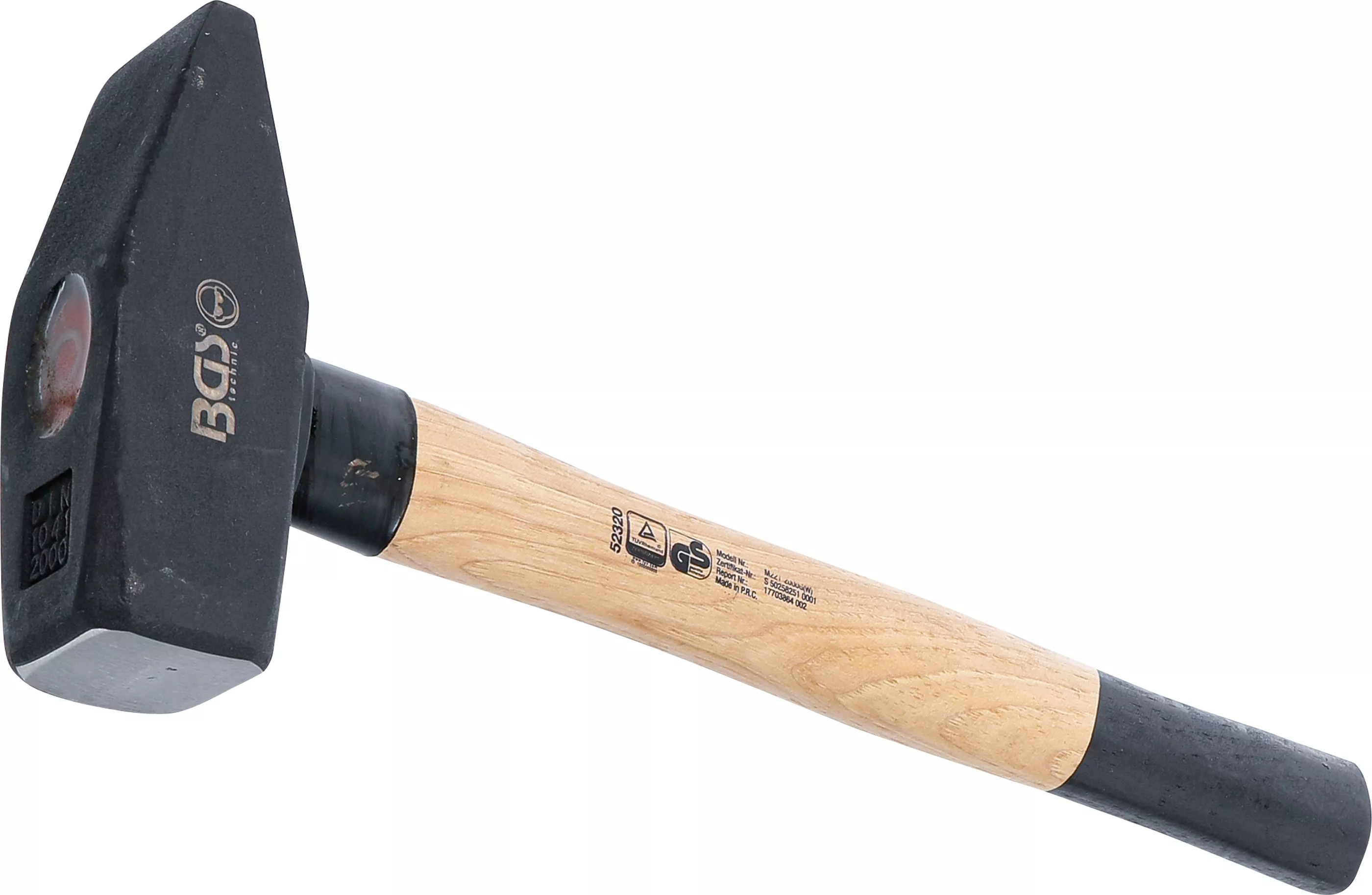 Unelte de mână - Ciocan lacatuserie | coada Hickory | DIN 1041 | 2000 g