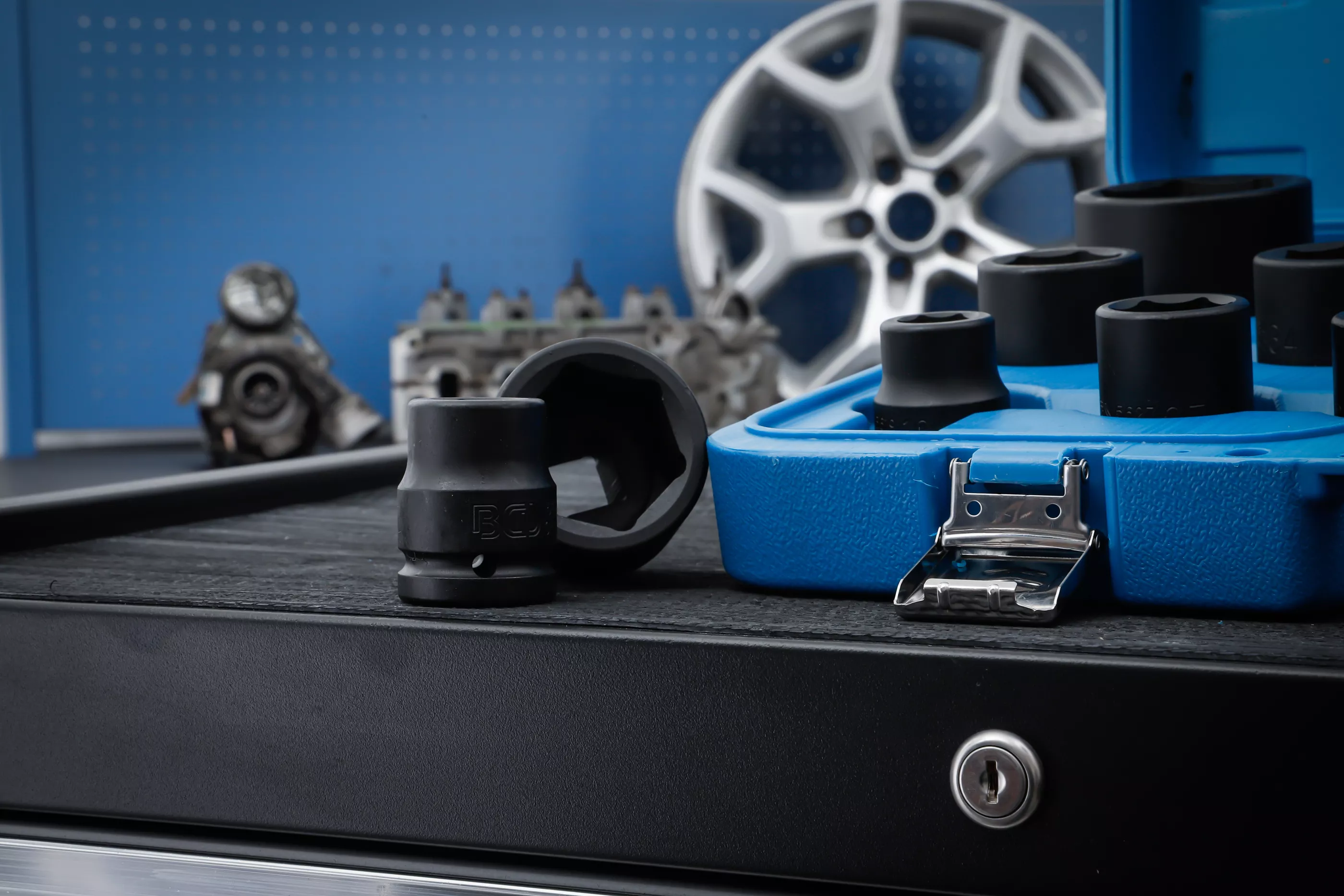 Set chei tubulare de impact | 20 mm (3/4") | 19 - 55 mm | 17 piese [2]