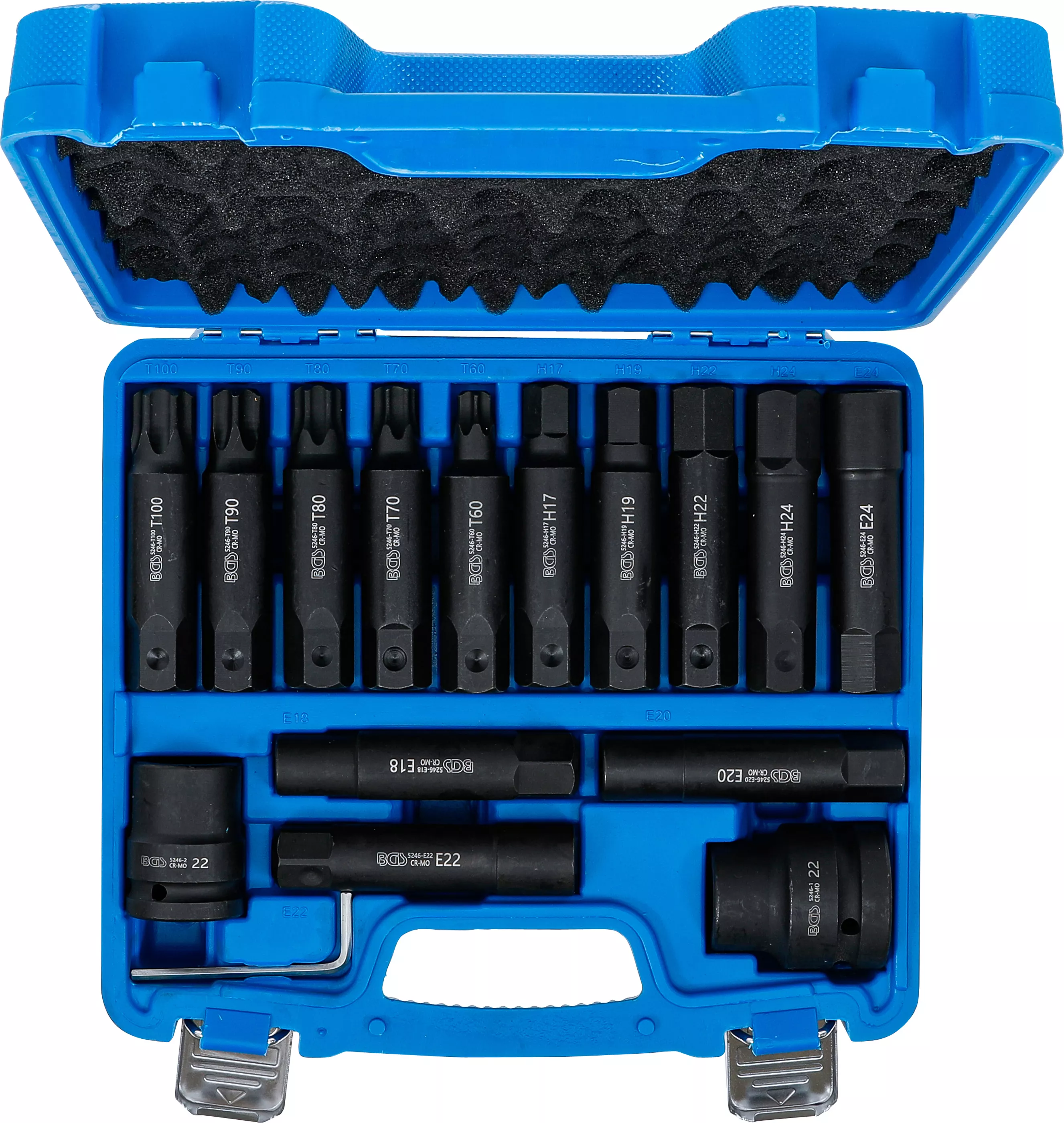Set biti autocamion | 20 mm (3/4") + 25 mm (1") | 16 piese [4]
