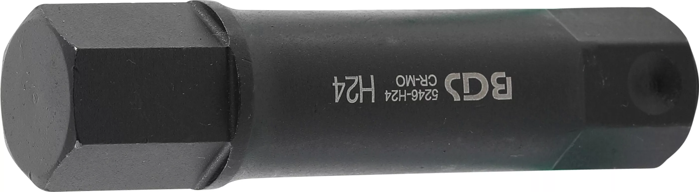 Scule - Bit | Lungime 100 mm | Antrenare 6 colturi exterior 22 mm | hexagon interior 24 mm