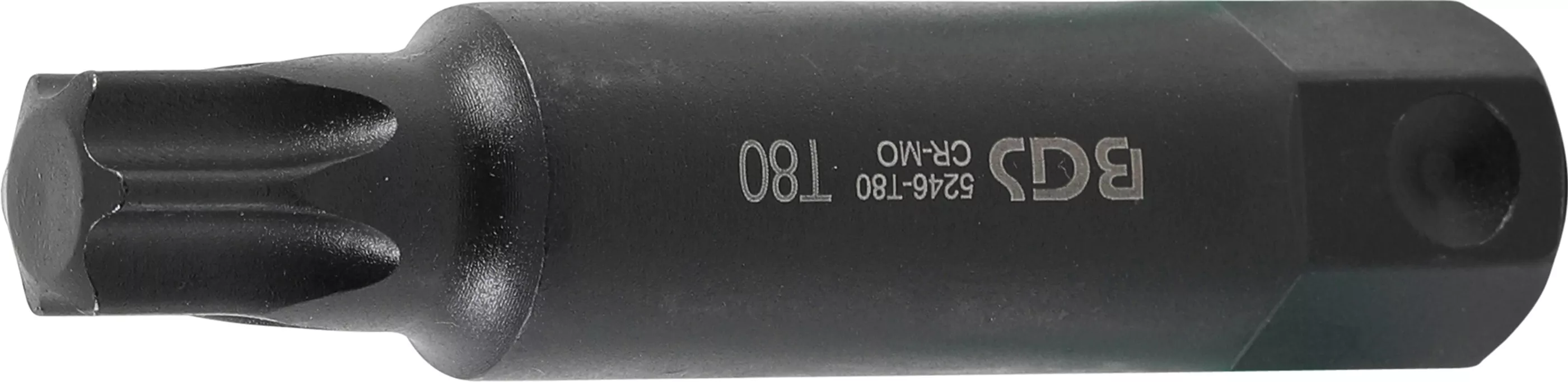 Scule - Bit | Lungime 100 mm | Antrenare 6 colturi exterior 22 mm | Profil T (pentru Torx) T80