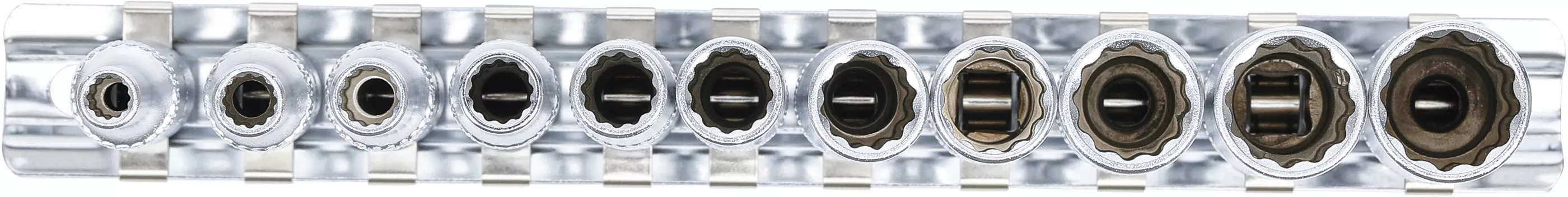 Set chei tubulare 12 colturi, adanci | 6,3 mm (1/4") | 4 - 13 mm | 11 piese [3]