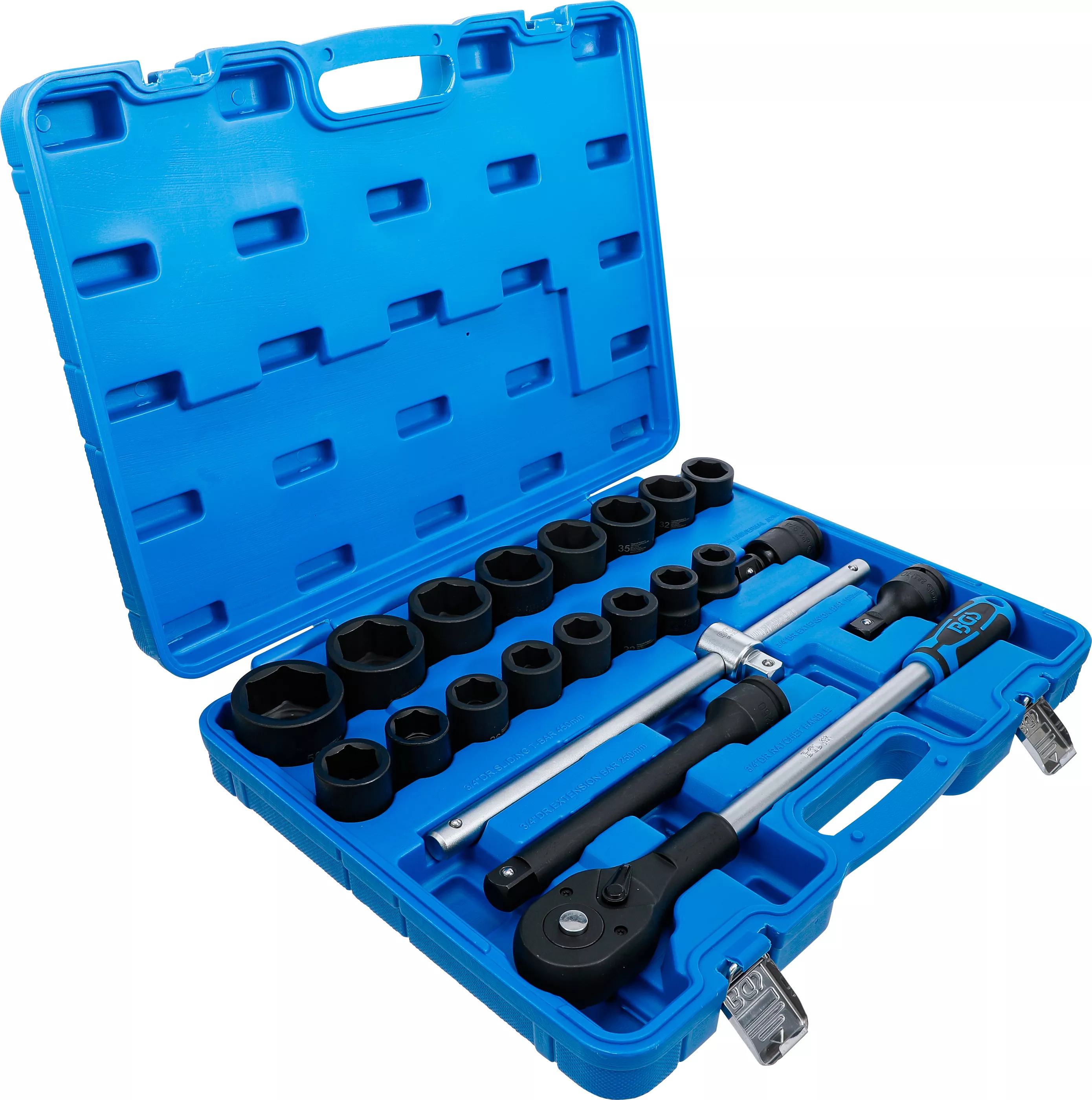 Set chei tubulare de impact | 20 mm (3/4") | 21 piese [5]