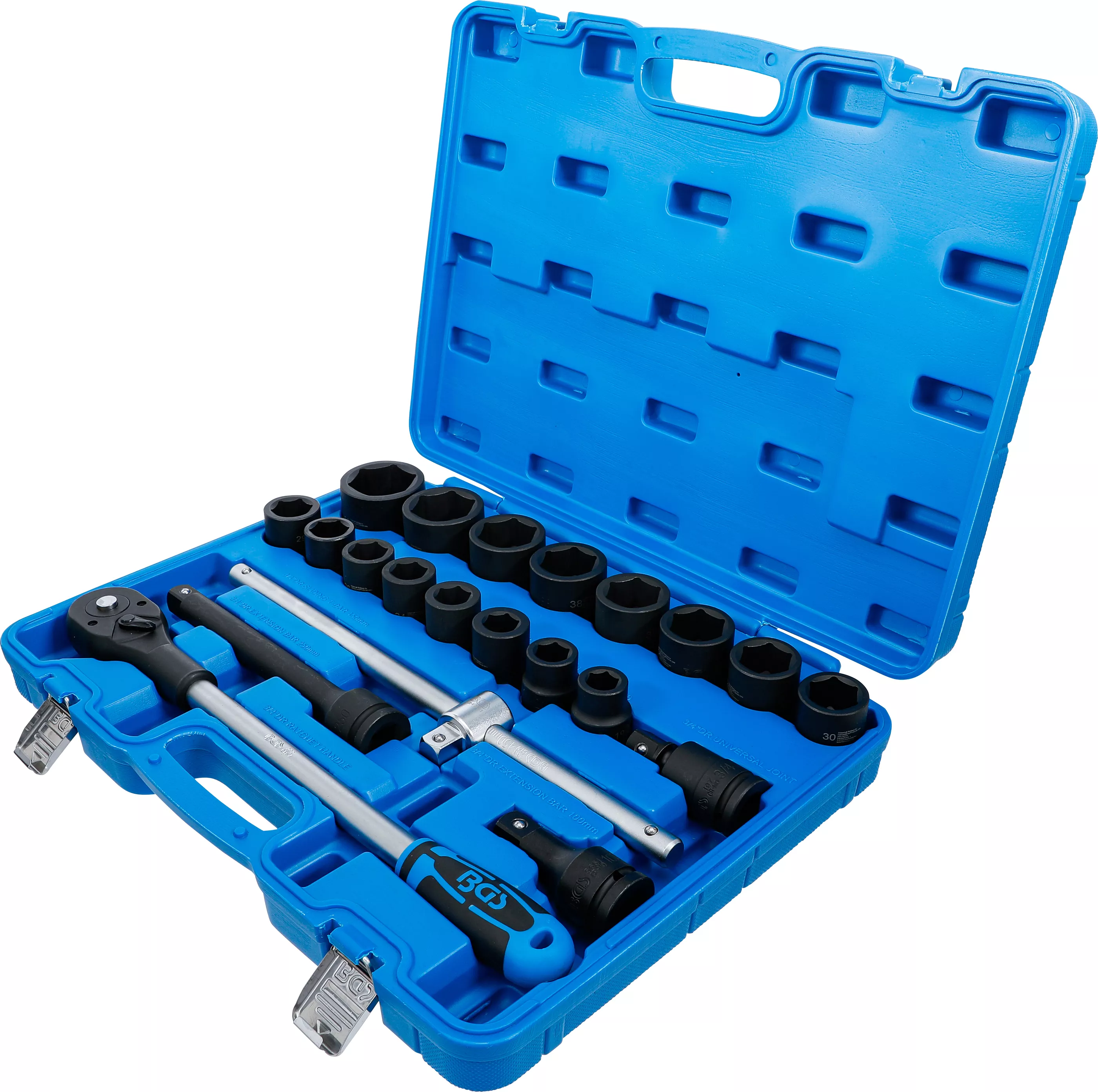 Set chei tubulare de impact | 20 mm (3/4") | 21 piese [6]