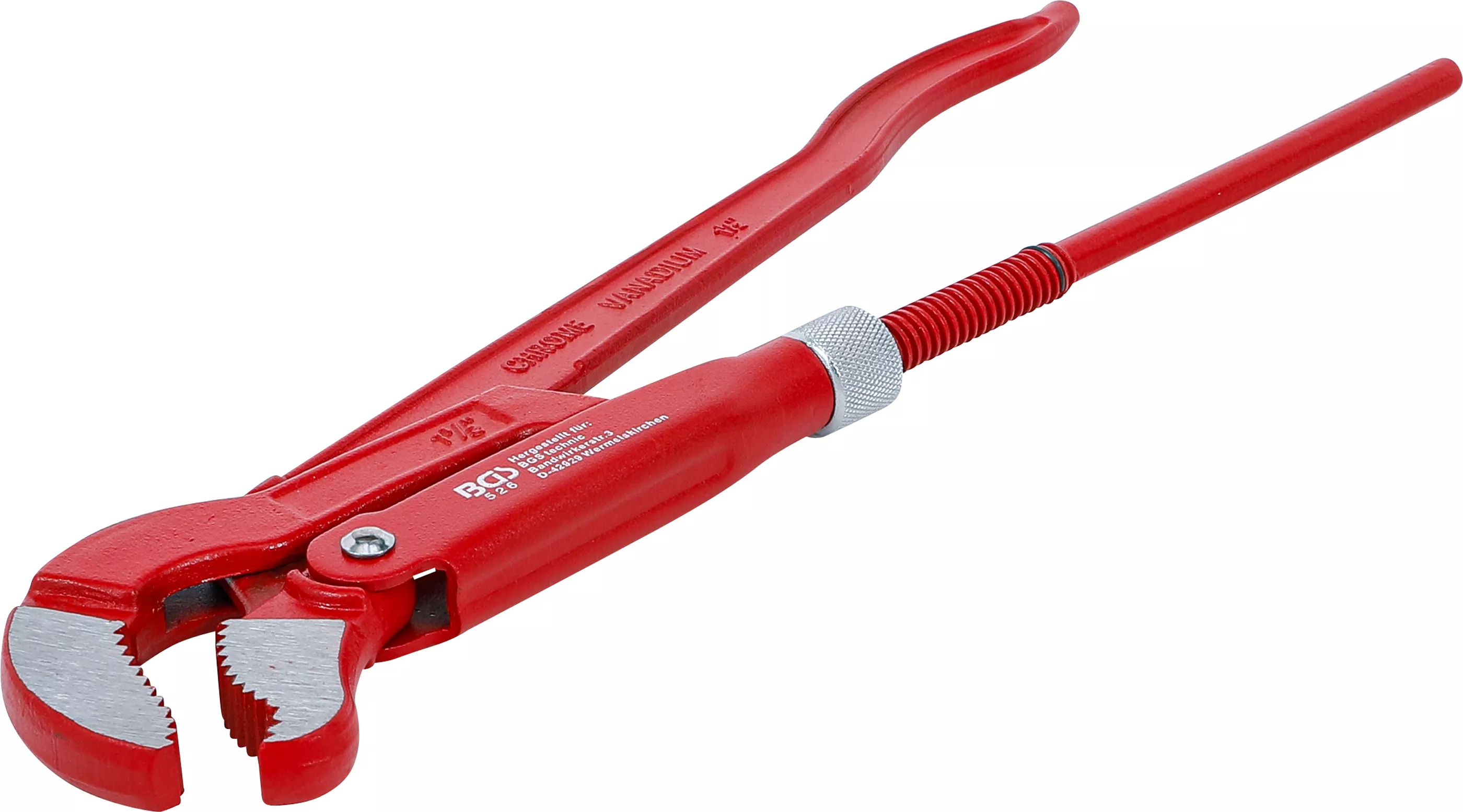 Cleste cotit pentru tevi | 1,5" | Prindere in 3 puncte [2]