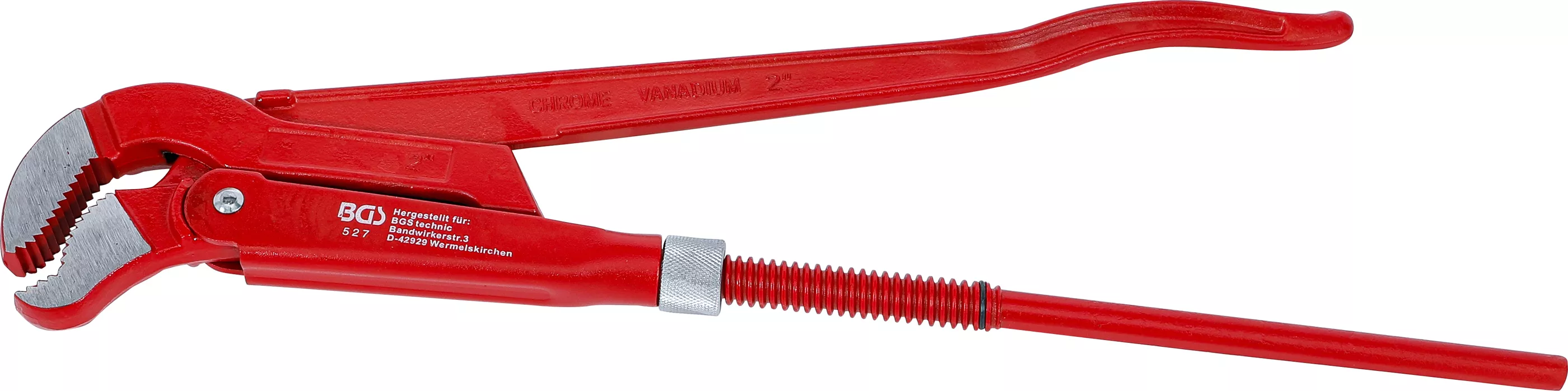 Cleşti - Cleste cotit pentru tevi | 2" | Prindere in 3 puncte