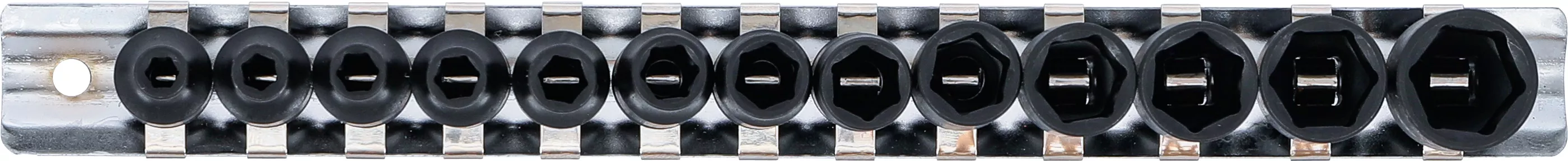 Set chei tubulare de impact 6 colturi | 6,3 mm (1/4") | 4 - 14 mm | 13 piese [3]