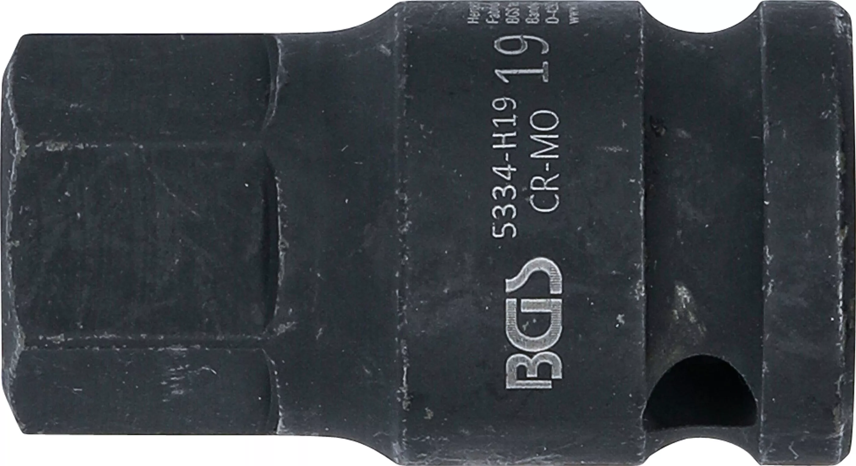 Cap bit de impact | Lungime 42 mm | 12,5 mm (1/2") | hexagon interior 19 mm [2]