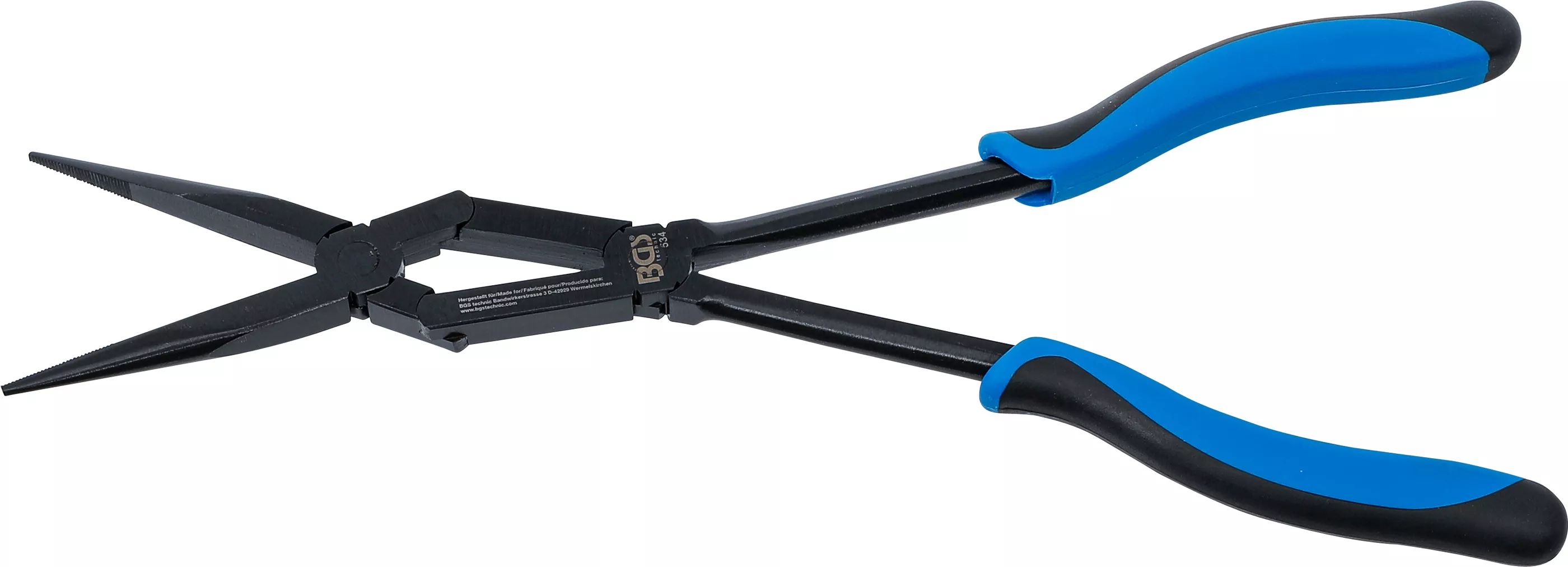 Cleşti - Cleste dublu articulat | varf drept| 350 mm