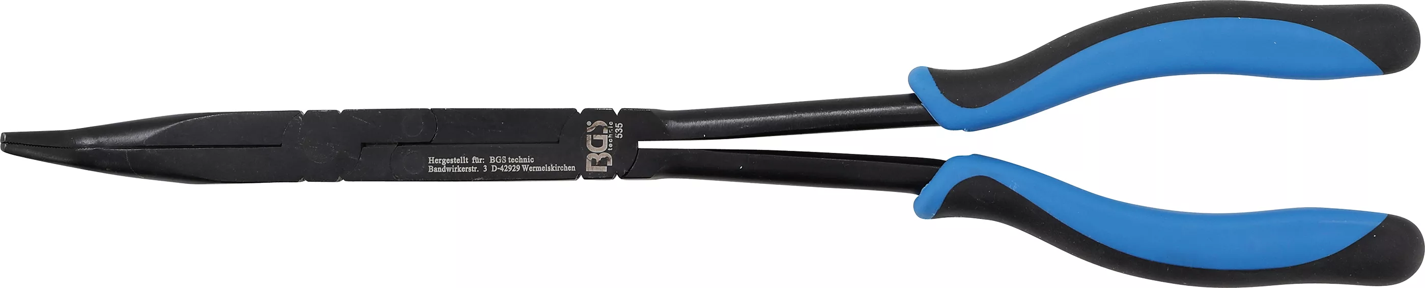 Cleste dublu articulat | varf indoit | 350 mm [2]