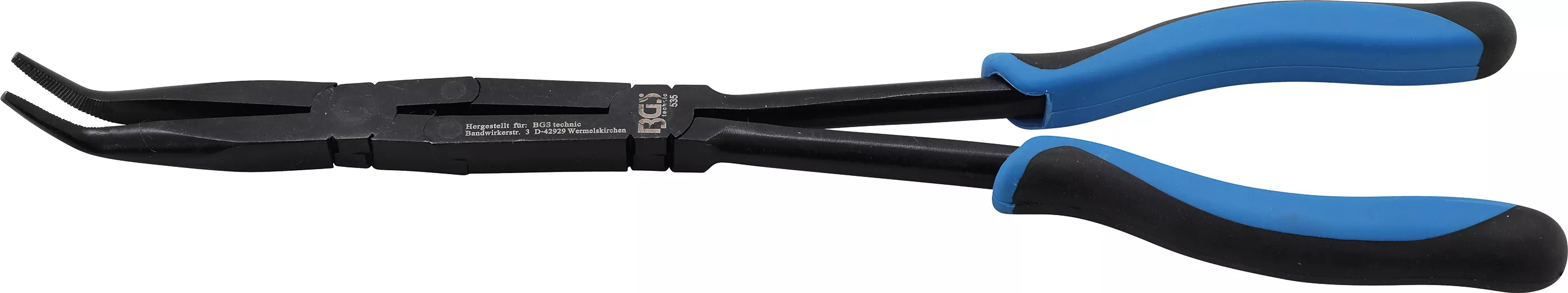 Cleşti - Cleste dublu articulat | varf indoit | 350 mm