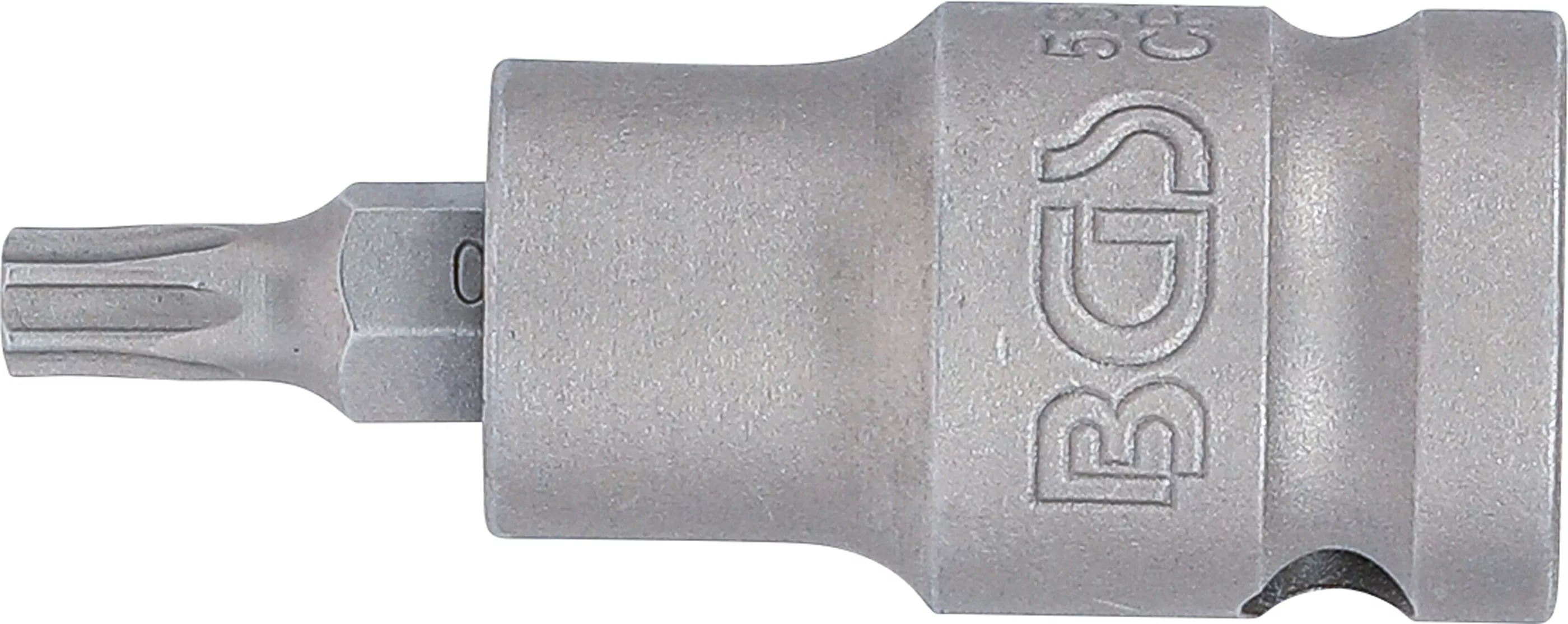 Cap bit de impact | Lungime 55 mm | 12,5 mm (1/2") | Profil T (pentru Torx) T30 [2]