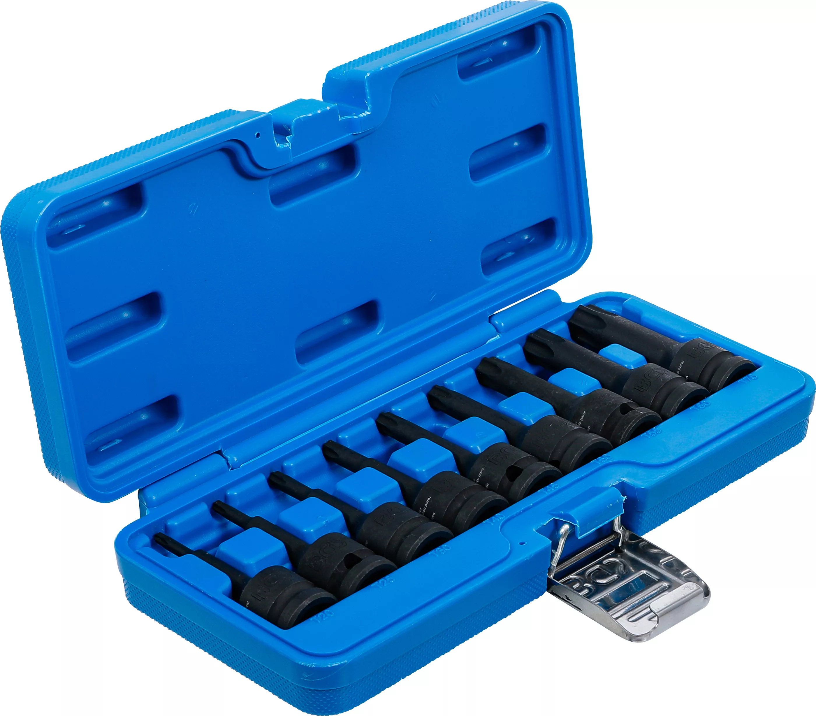 Set capete biti de impact | 12,5 mm (1/2") | Profil T (pentru Torx) T20 - T70 | 9 piese [2]