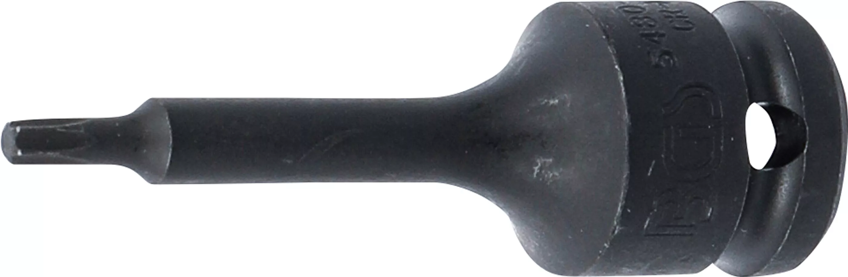 Bituri - Cap bit de impact | Lungime 75 mm | 12,5 mm (1/2") | Profil T (pentru Torx) T25