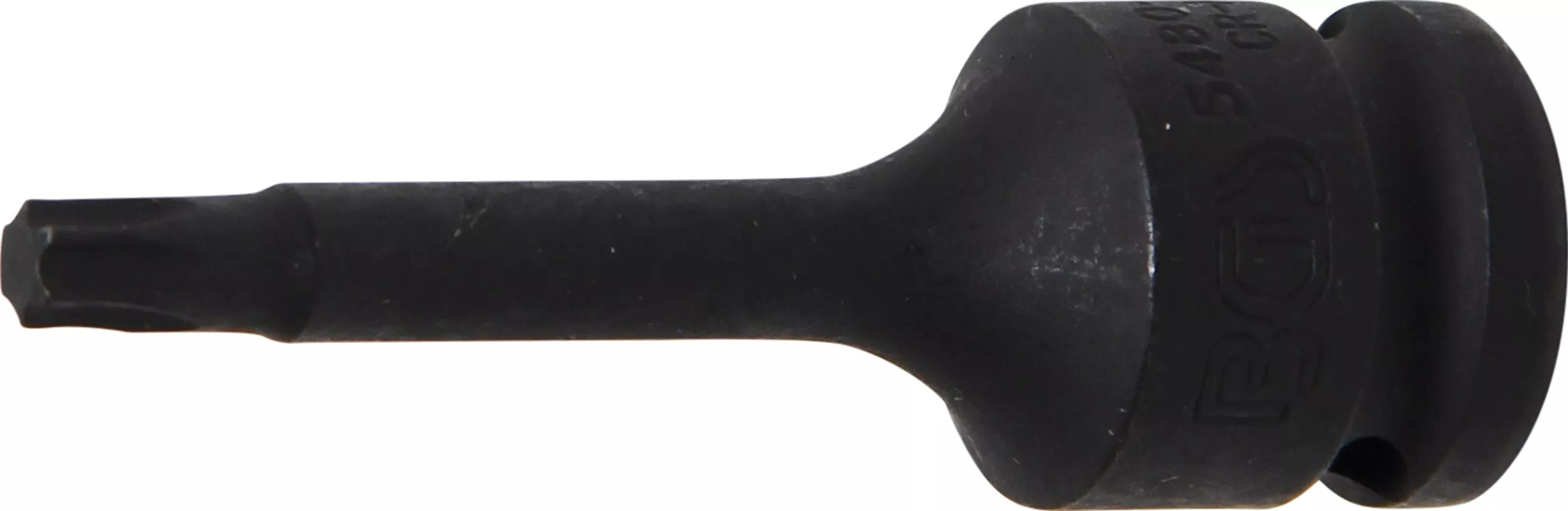 Bituri - Cap bit de impact | Lungime 75 mm | 12,5 mm (1/2") | Profil T (pentru Torx) T40