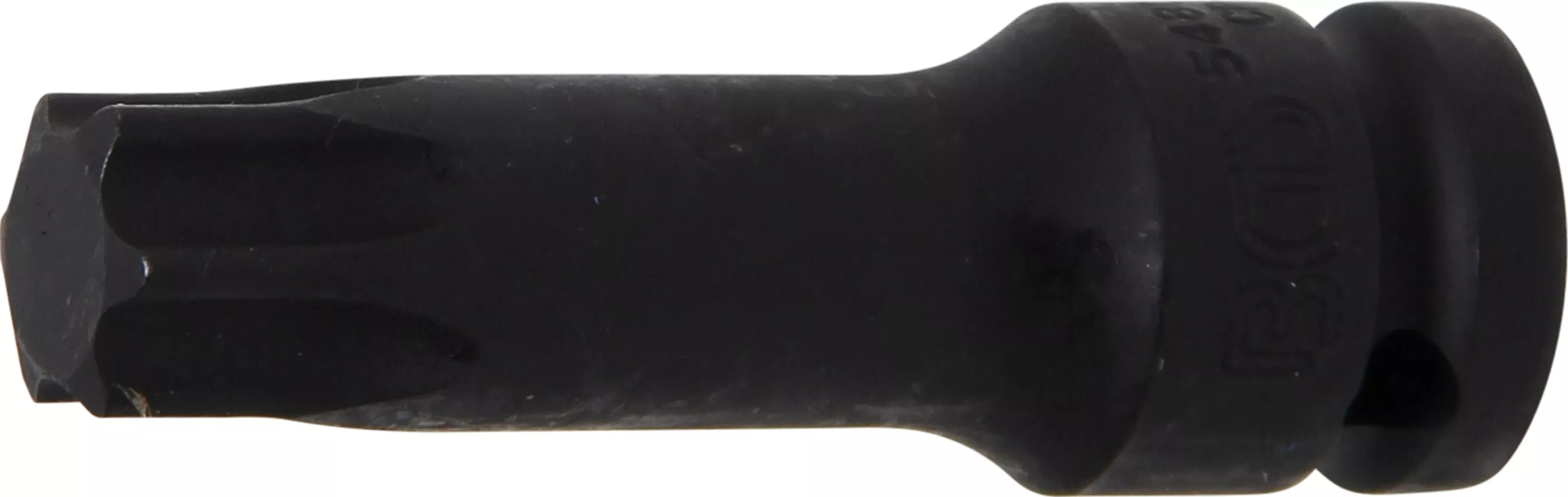 Bituri - Cap bit de impact | Lungime 75 mm | 12,5 mm (1/2") | Profil T (pentru Torx) T80