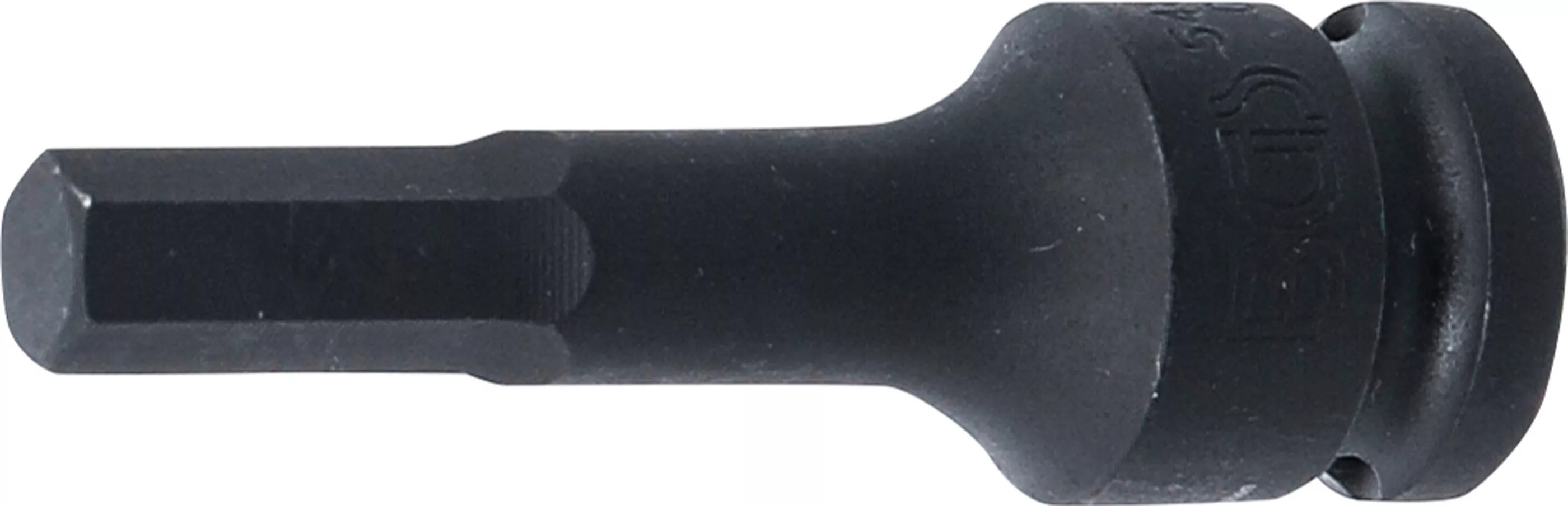Bituri - Cap bit de impact | Lungime 75 mm | 12,5 mm (1/2") | hexagon interior 10 mm