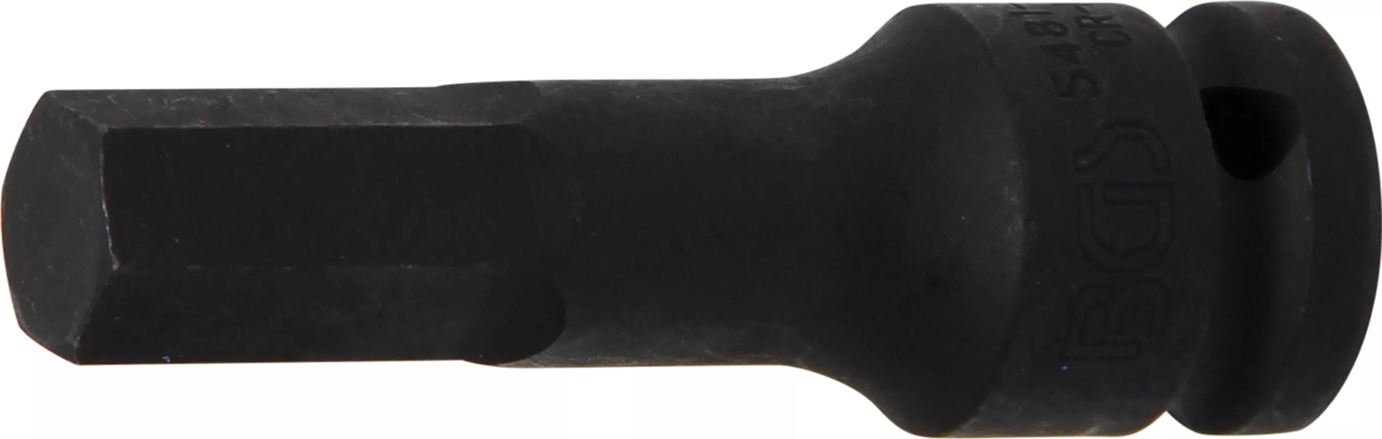 Bituri - Cap bit de impact | Lungime 75 mm | 12,5 mm (1/2") | hexagon interior 14 mm