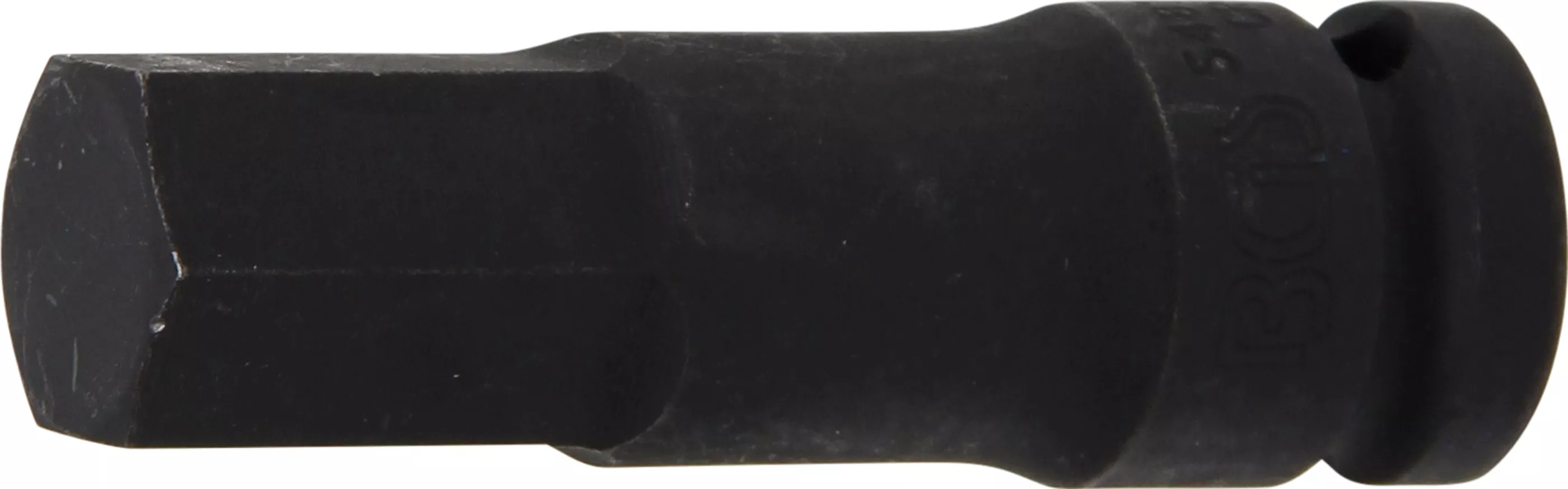 Bituri - Cap bit de impact | Lungime 75 mm | 12,5 mm (1/2") | hexagon interior 19 mm