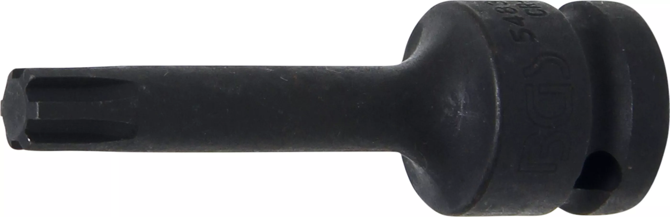 Bituri - Cap bit de impact | Lungime 75 mm | 12,5 mm (1/2") | Profil pana (pentru RIBE) M10