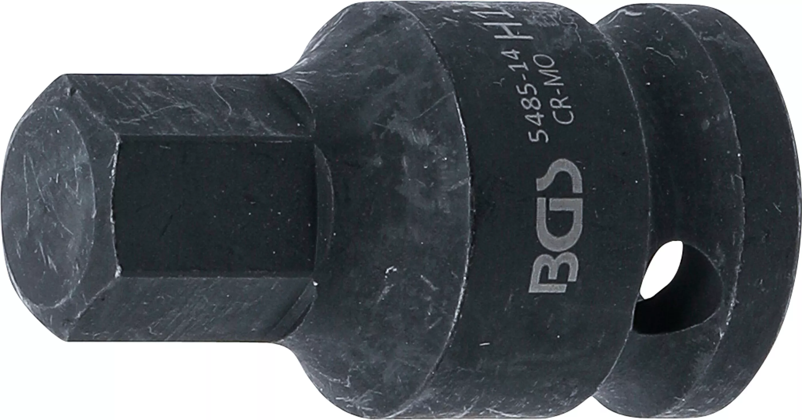 Bituri - Cap bit de impact | Lungime 42 mm | 12,5 mm (1/2") | hexagon interior 14 mm