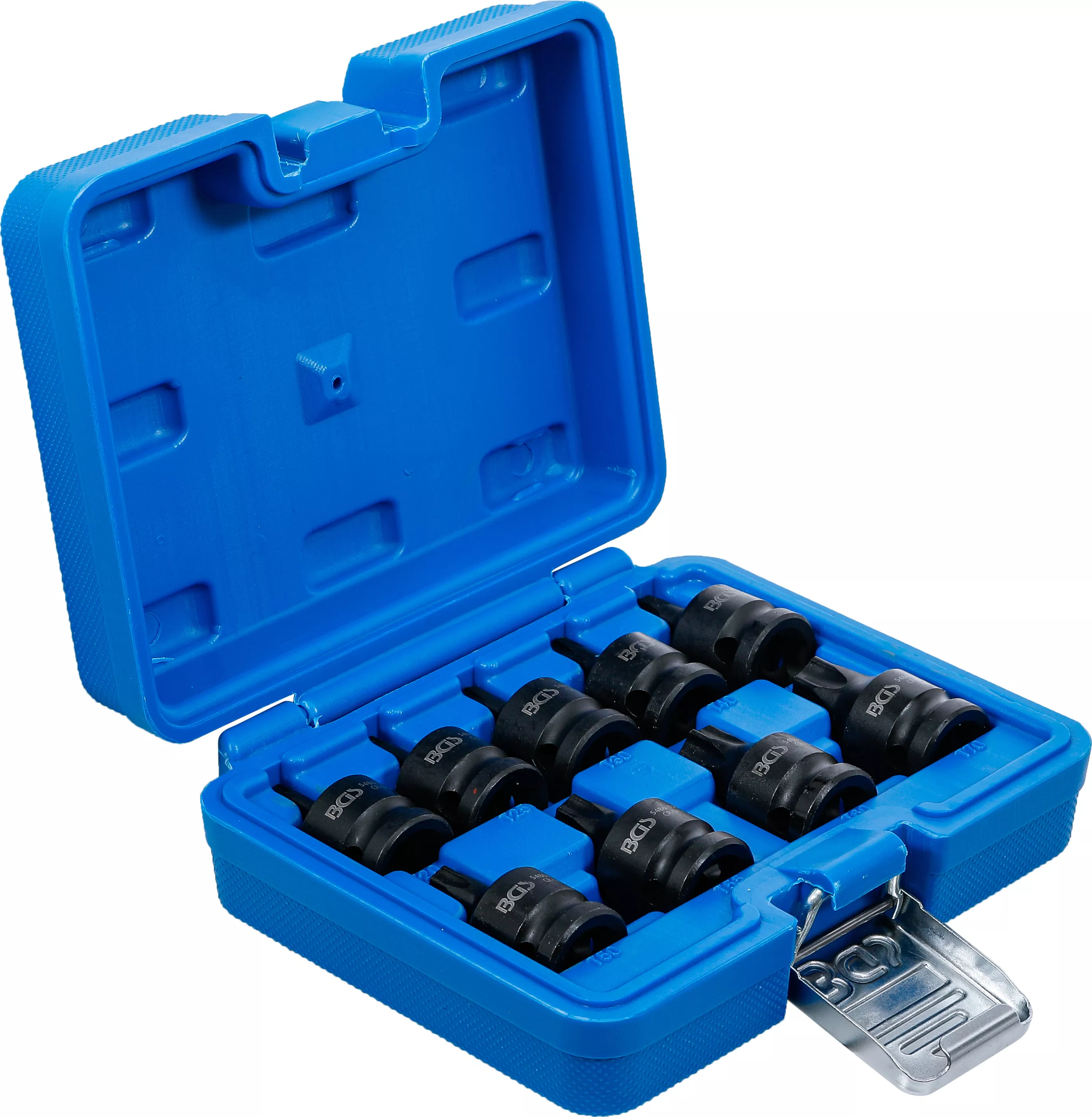 Set capete biti de impact | 12,5 mm (1/2") | Profil T (pentru Torx) T20 - T70 | 9 piese [2]