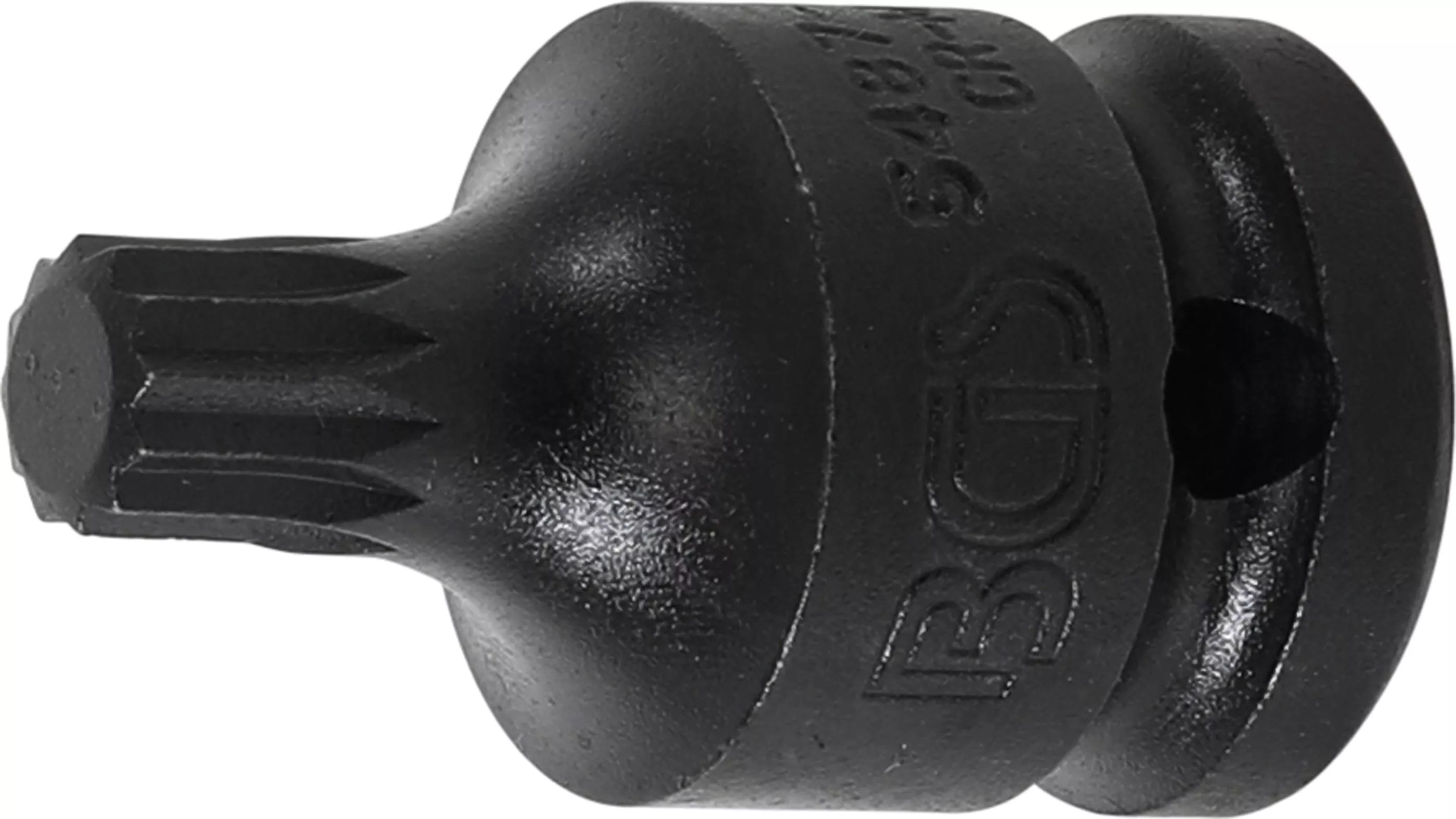 Bituri - Cap bit de impact | Lungime 43 mm | 12,5 mm (1/2") | Dantura interioara multipla (pentru XZN) M10