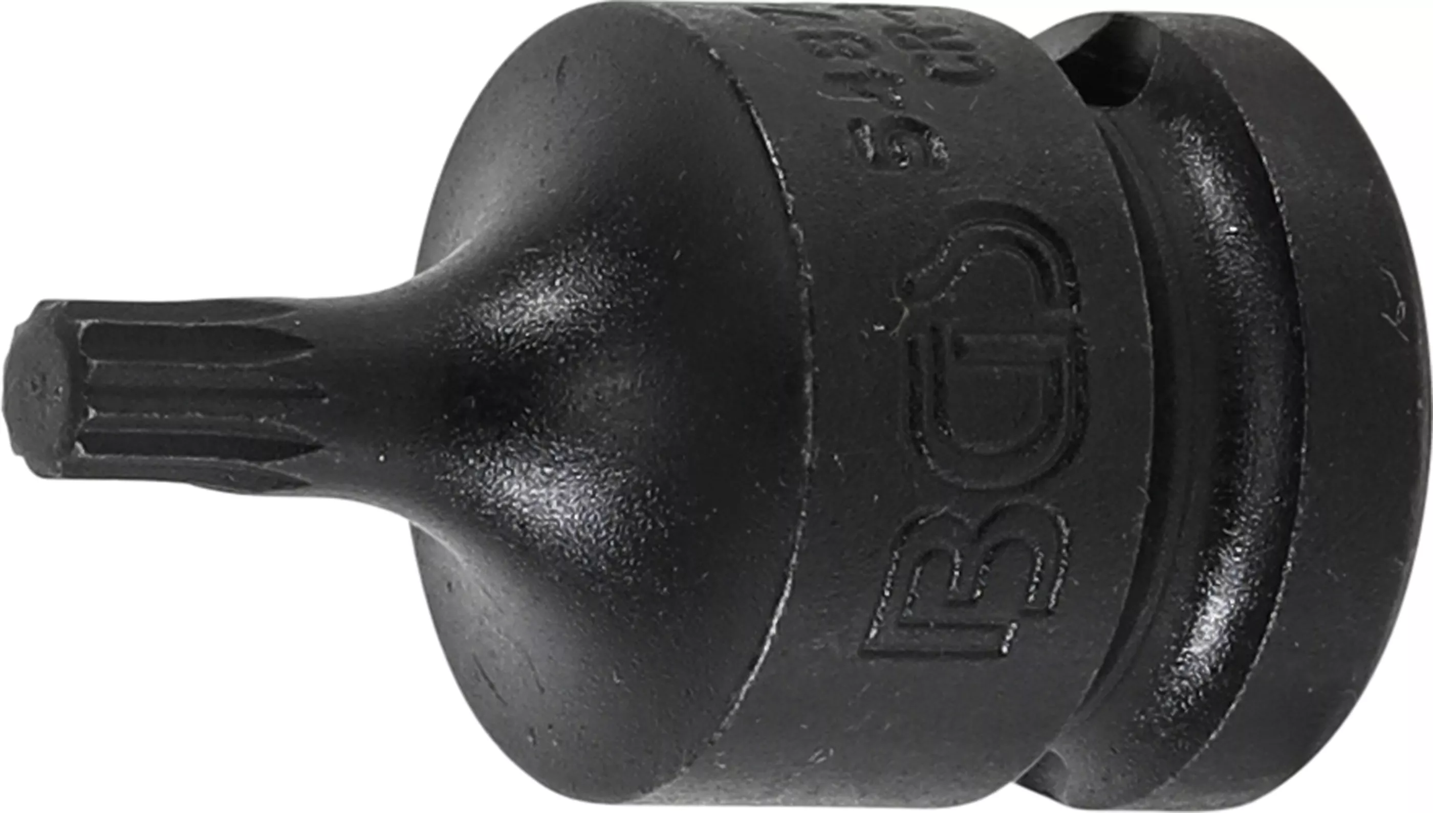 Bituri - Cap bit de impact | Lungime 43 mm | 12,5 mm (1/2") | Dantura interioara multipla (pentru XZN) M6