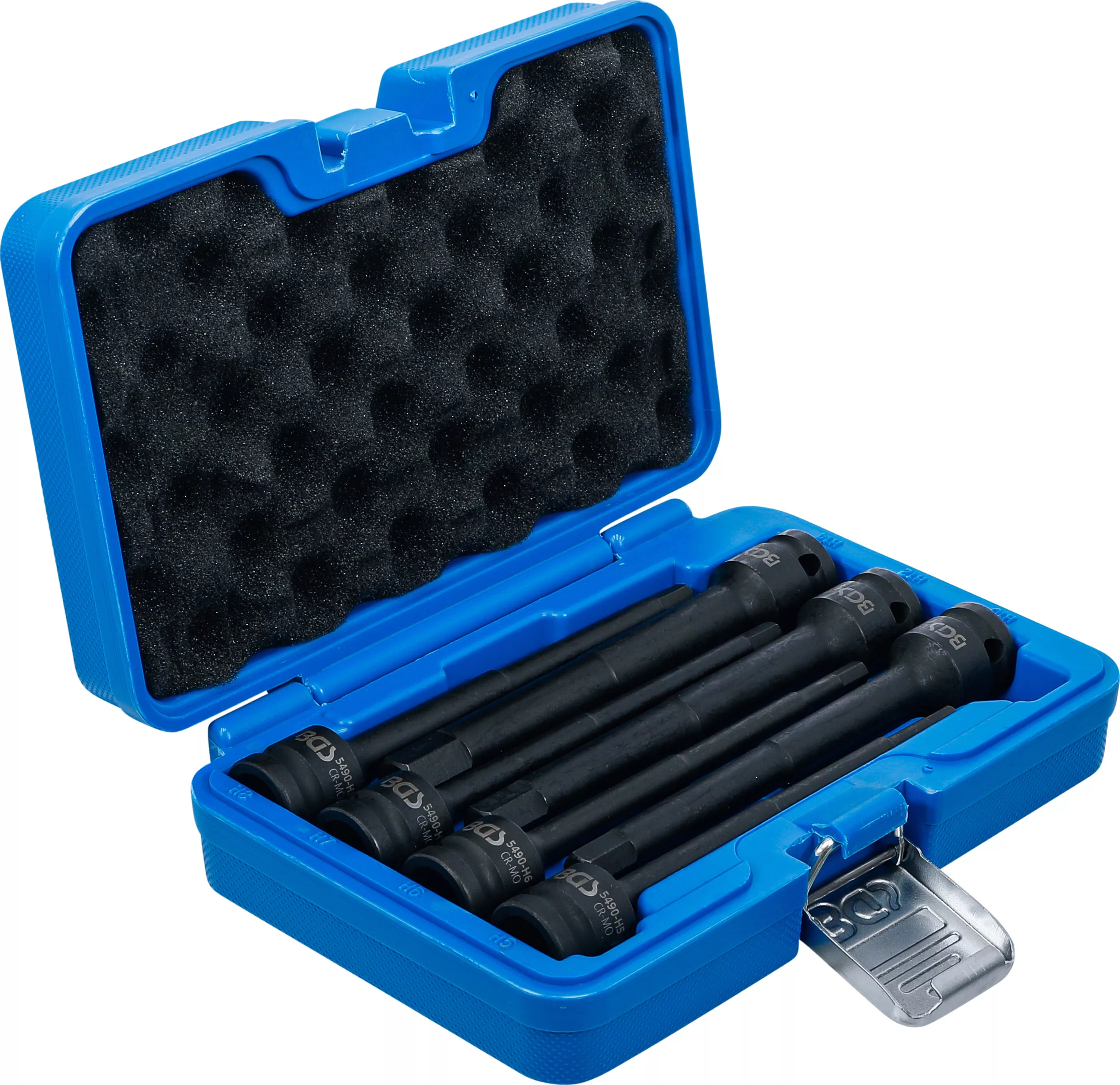 Set capete biti de impact | lungime 150 mm | 12,5 mm (1/2") | hexagon interior 5 - 14 mm | 7 piese [2]