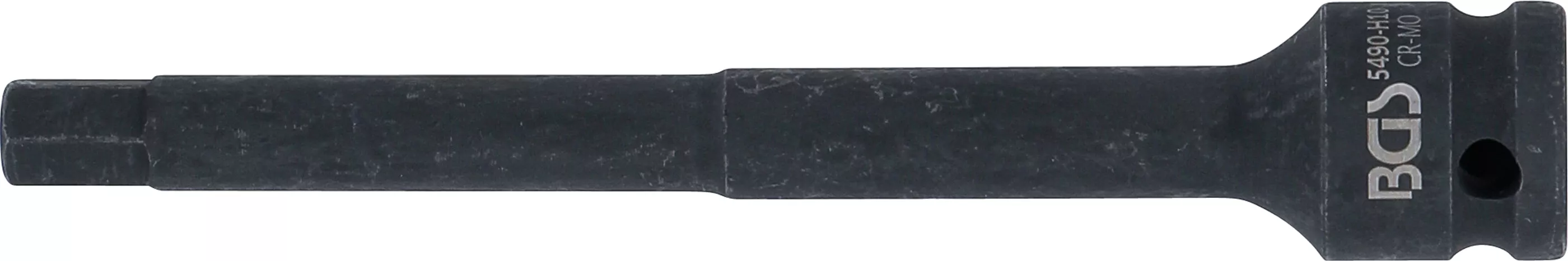 Cap bit de impact | Lungime 150 mm | 12,5 mm (1/2") | hexagon interior 10 mm [2]