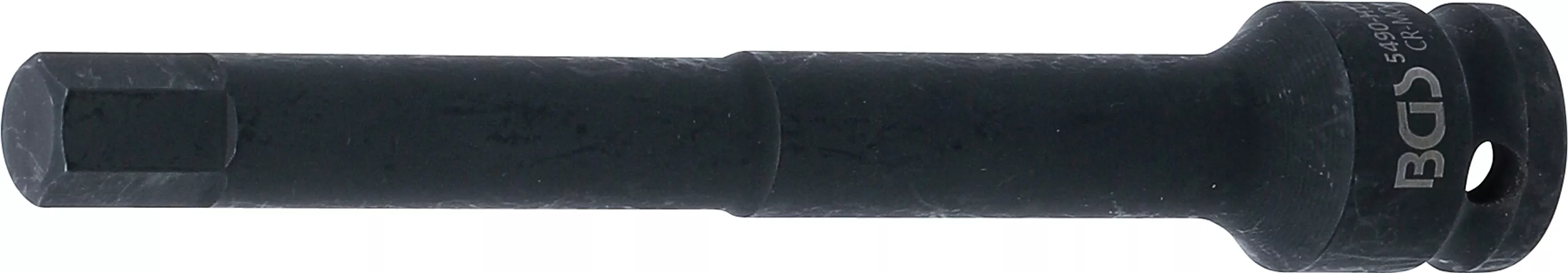 Cap bit de impact | Lungime 150 mm | 12,5 mm (1/2") | hexagon interior 12 mm [1]