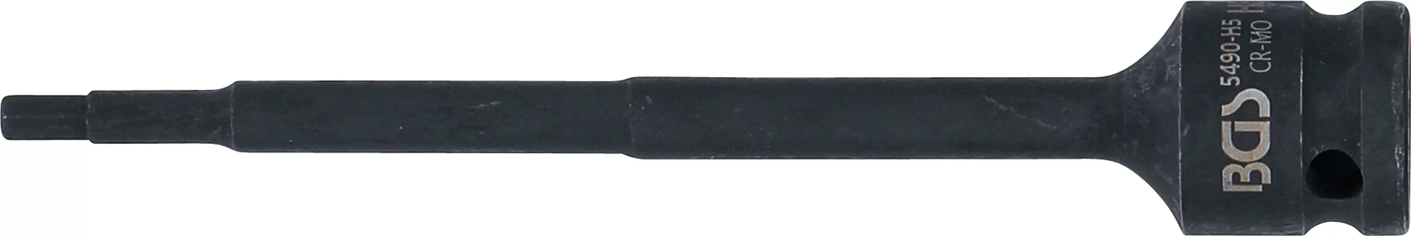 Cap bit de impact | Lungime 150 mm | 12,5 mm (1/2") | hexagon interior 5 mm [2]