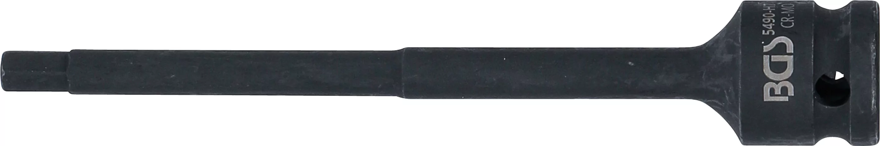 Cap bit de impact | Lungime 150 mm | 12,5 mm (1/2") | hexagon interior 7 mm [2]