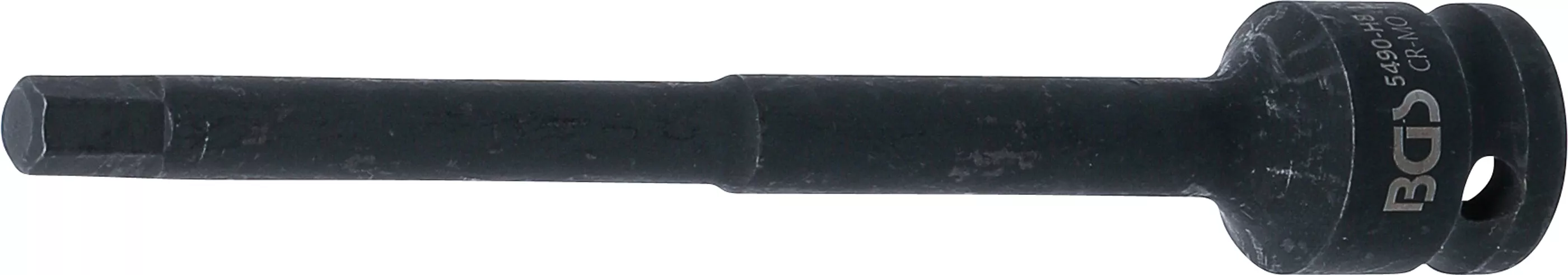 Cap bit de impact | Lungime 150 mm | 12,5 mm (1/2") | hexagon interior 8 mm [1]