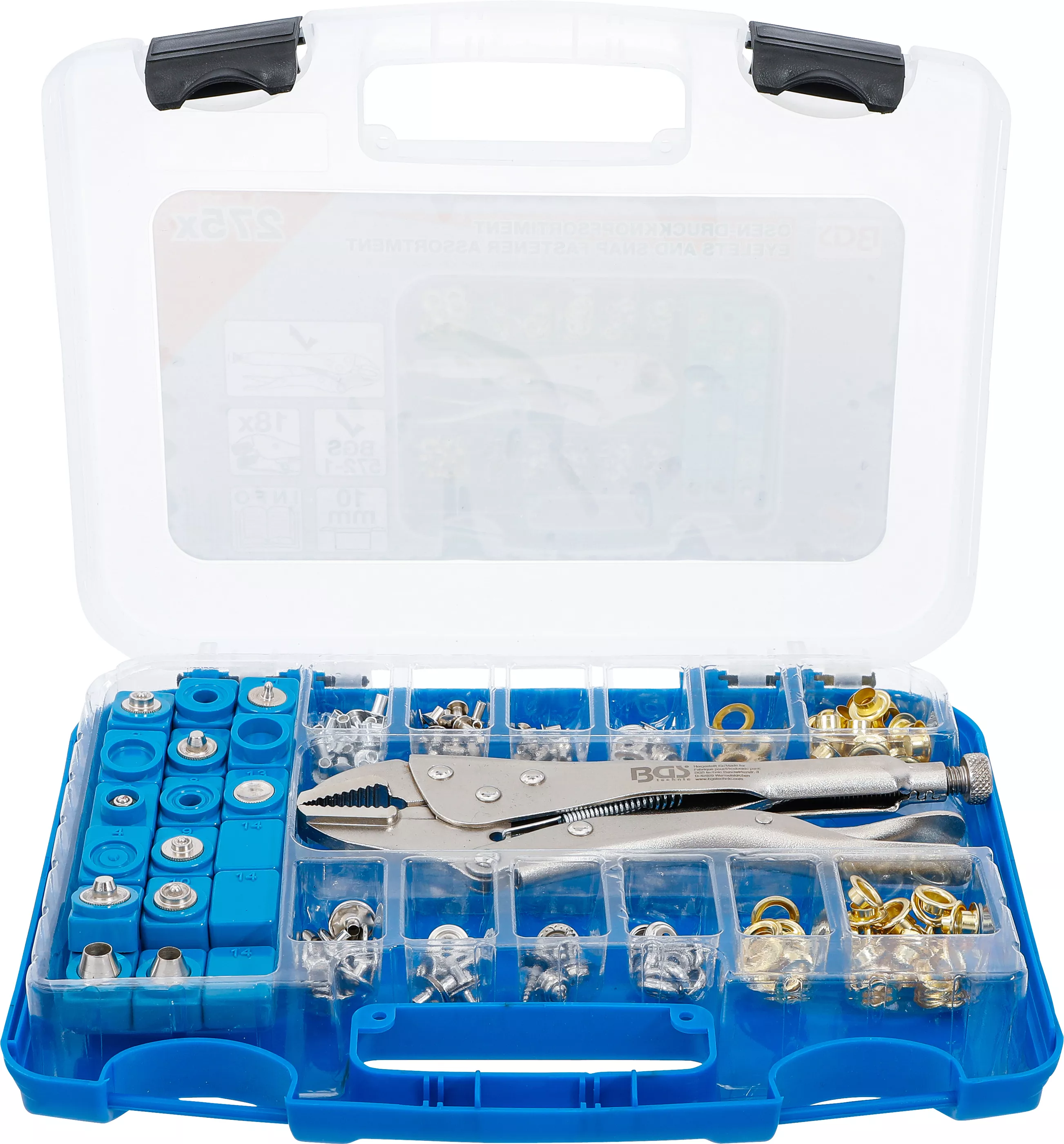 Scule - Sortiment capse inelare/butoni | 275 piese