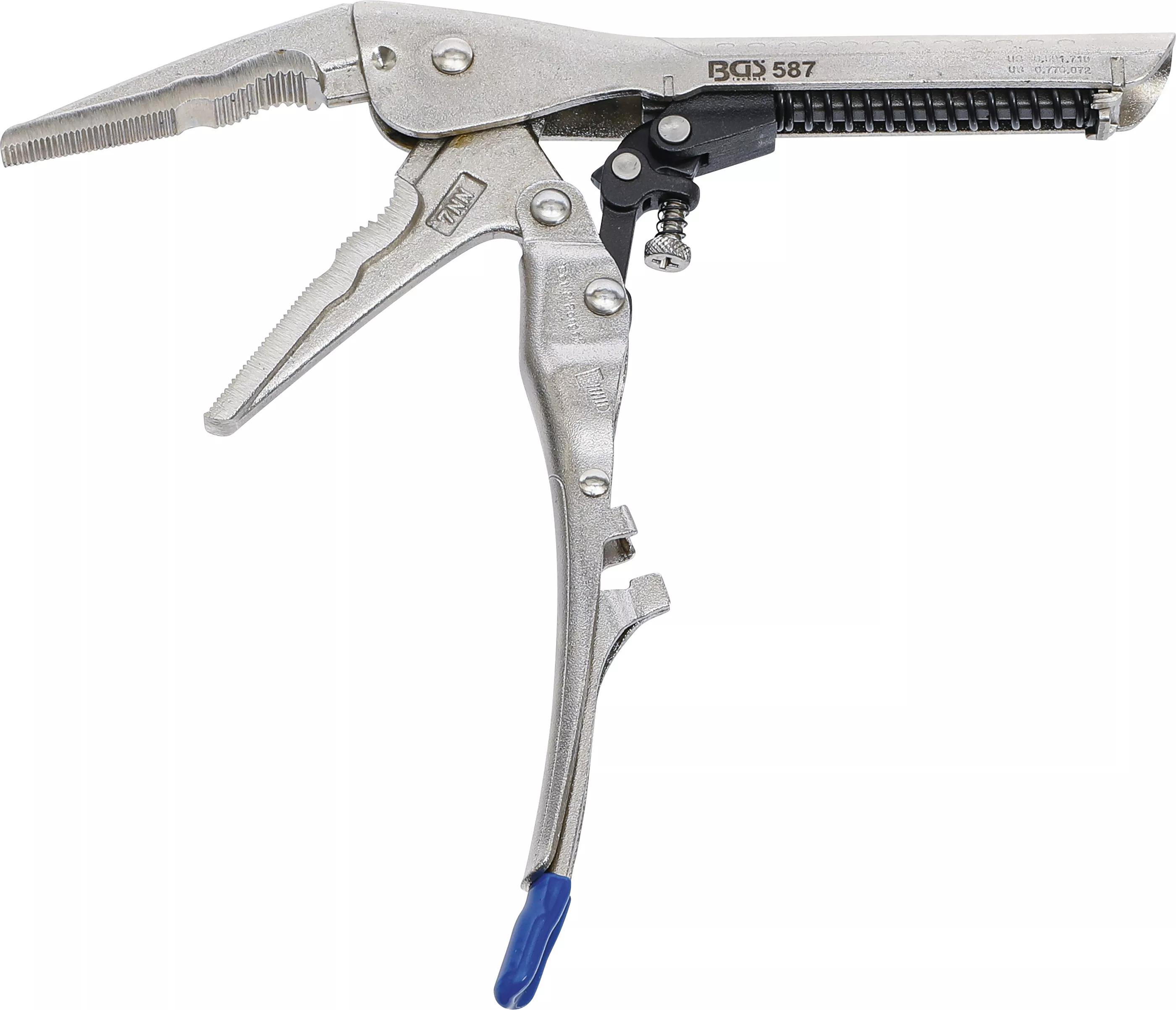 Cleşti - Cleste autoblocant automat cu falci lungi | 190 mm