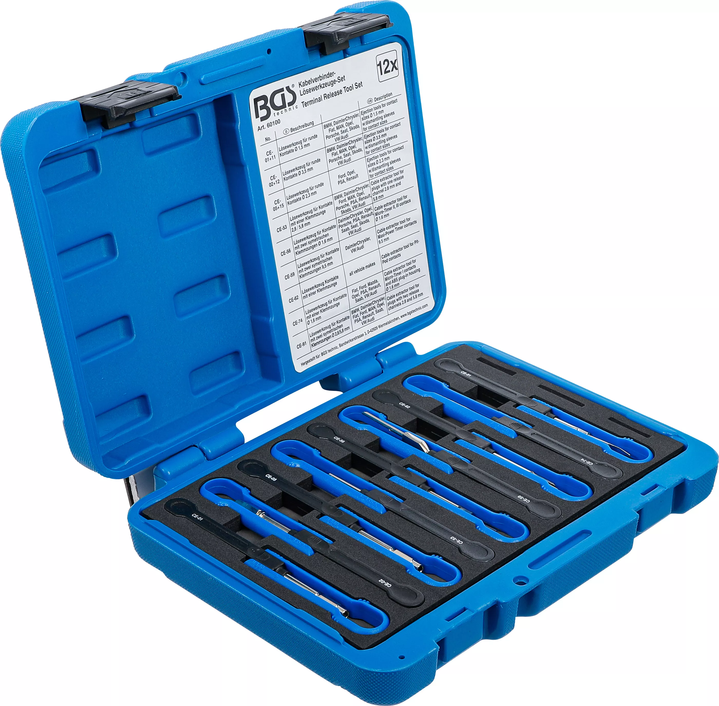 Set dispozitive de desfacere conectoare de cablu | universal | 12 piese [2]