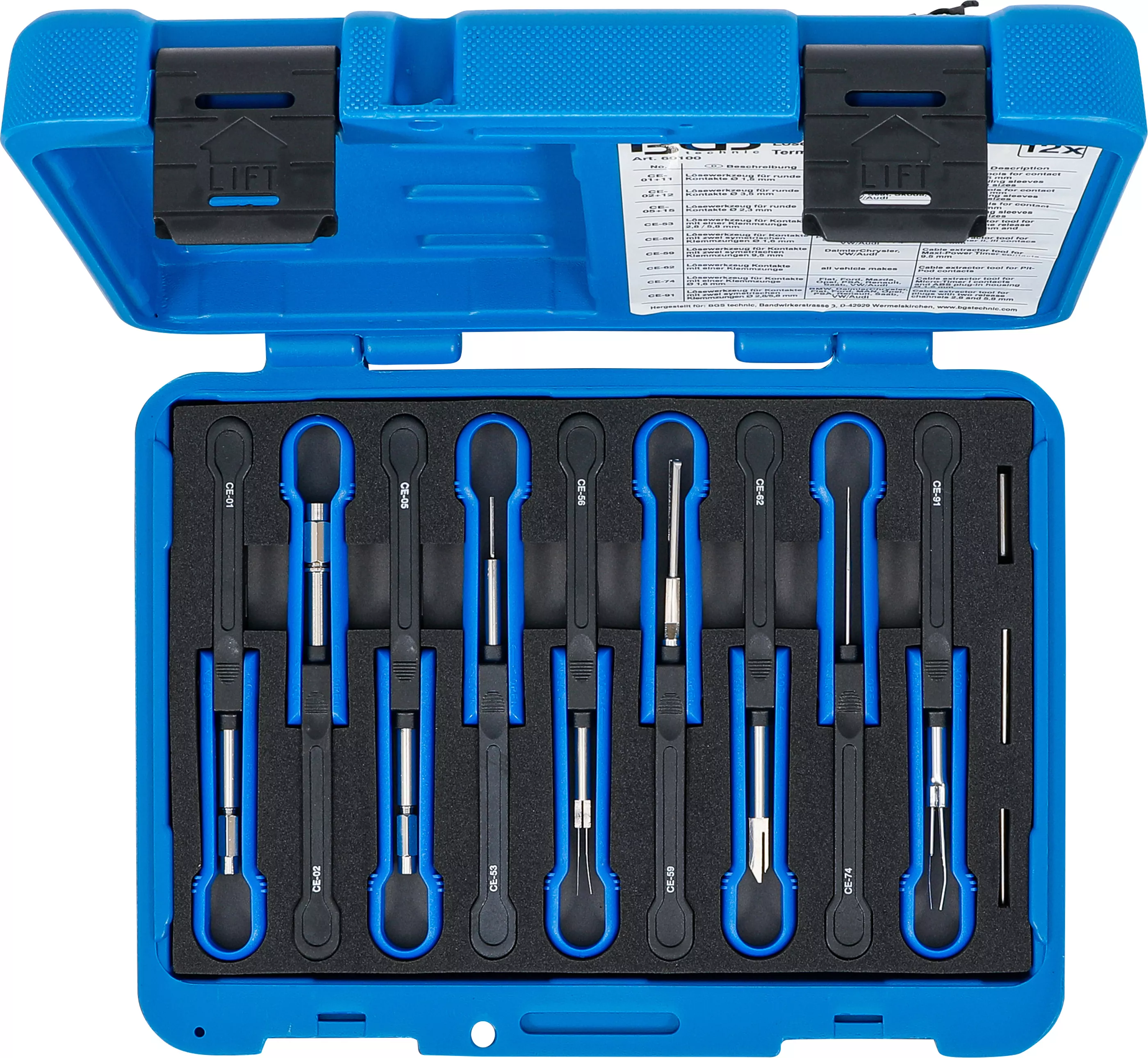 Set dispozitive de desfacere conectoare de cablu | universal | 12 piese [4]