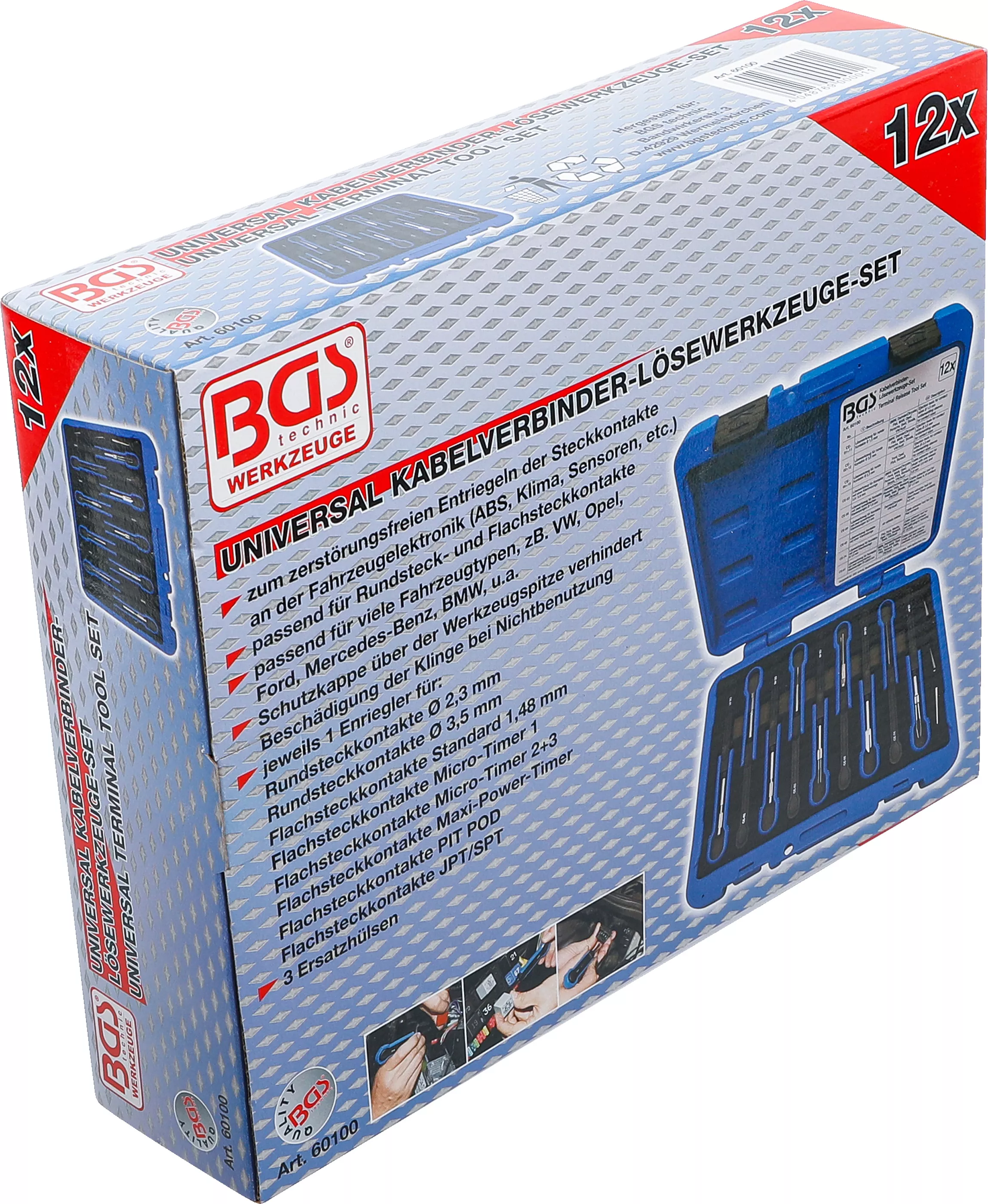 Set dispozitive de desfacere conectoare de cablu | universal | 12 piese [6]