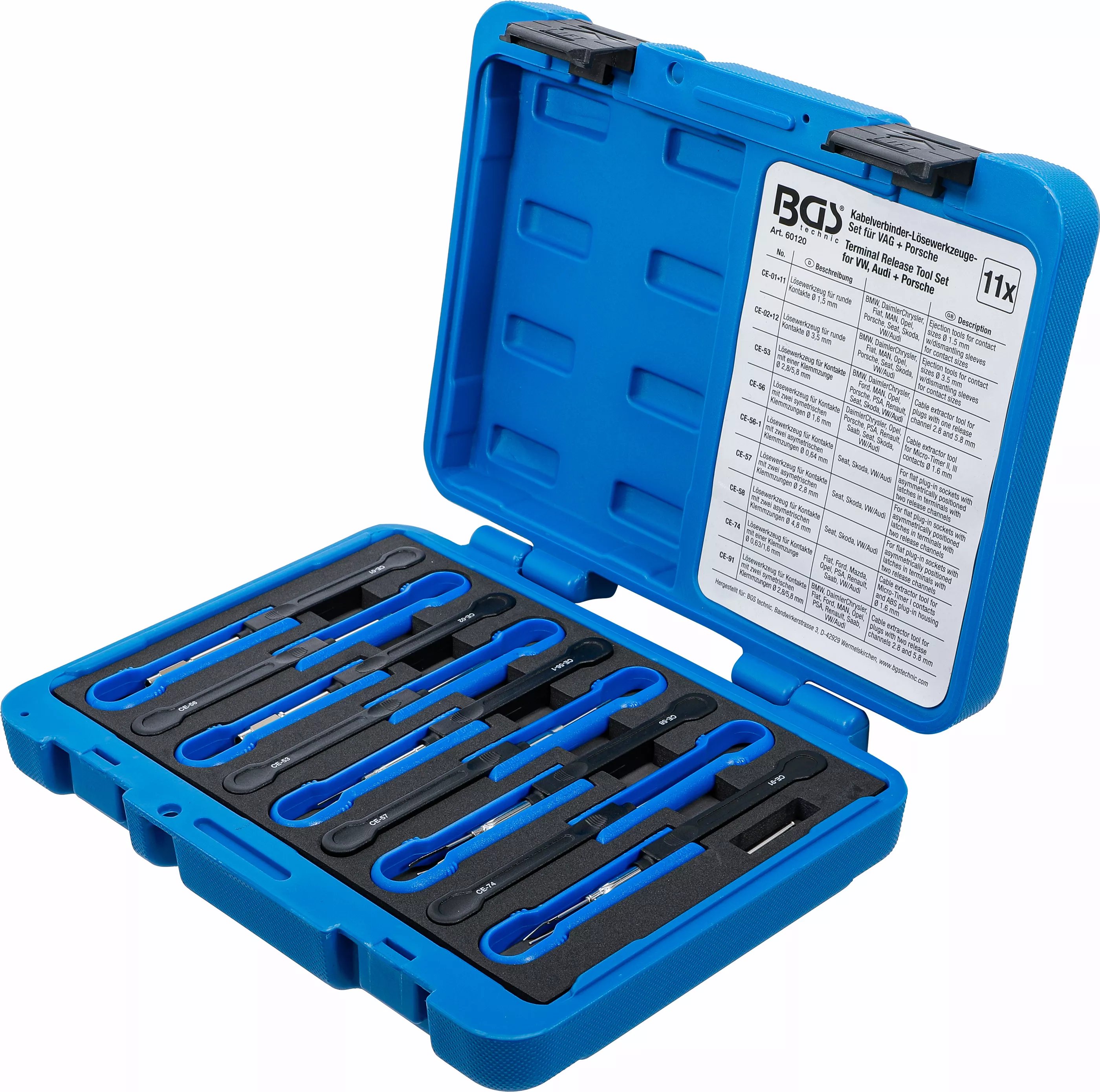 Set dispozitive de desfacere conectoare de cablu | pentru VAG, Porsche | 11 piese [3]