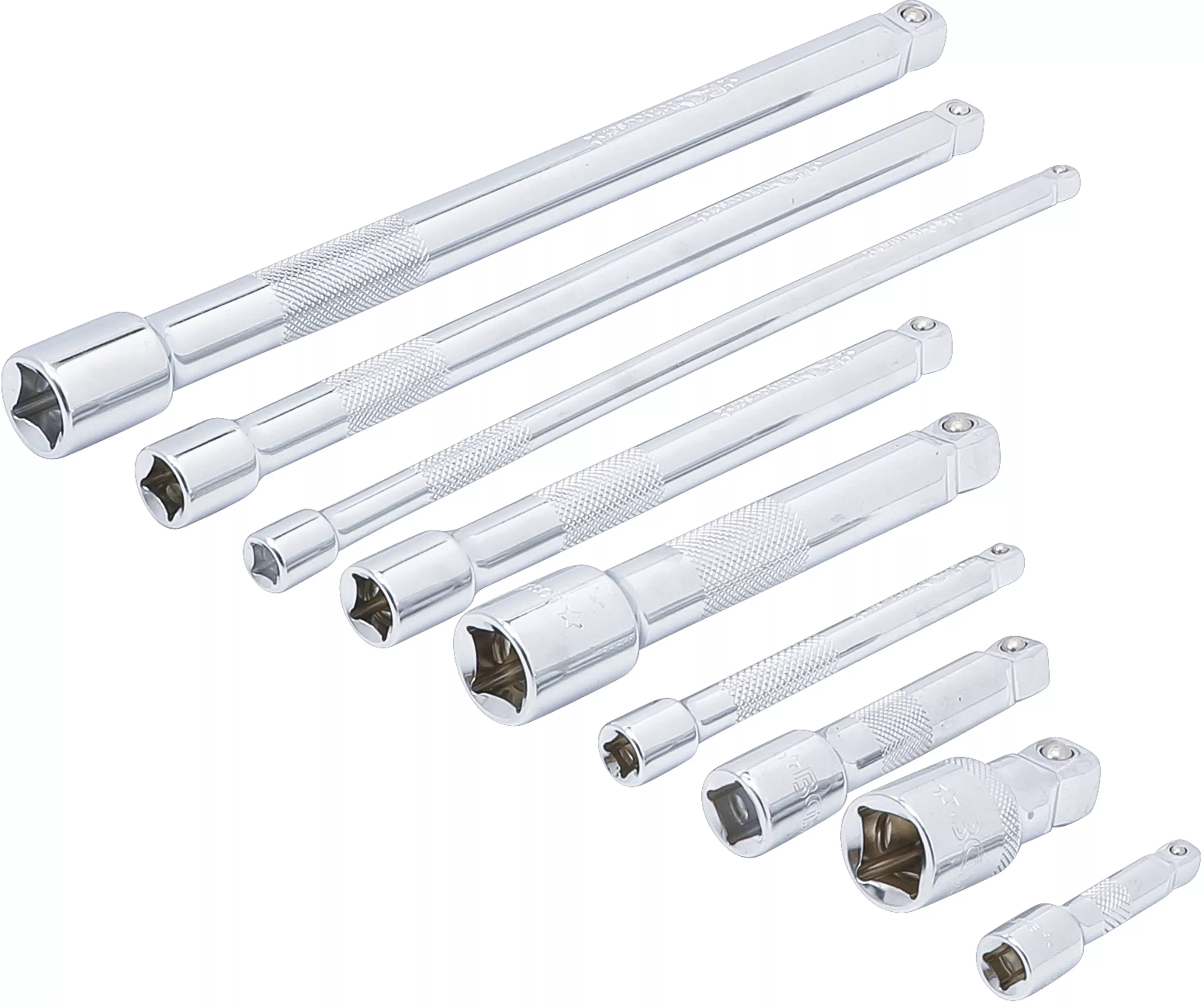 Set prelungitoare articulate | 6,3 mm (1/4") / 10 mm (3/8") / 12,5 mm (1/2") | 9 piese [2]