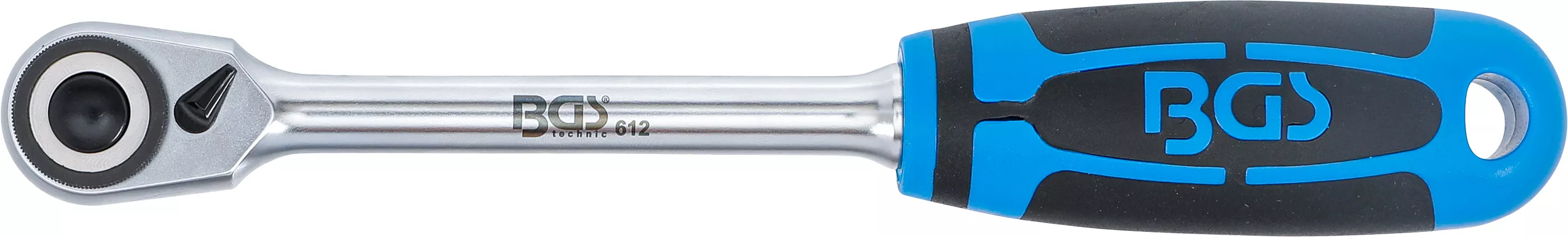 Clichet reversibil | dantura fina | Antrenat prin patrat interior 12,5 mm (1/2") [2]
