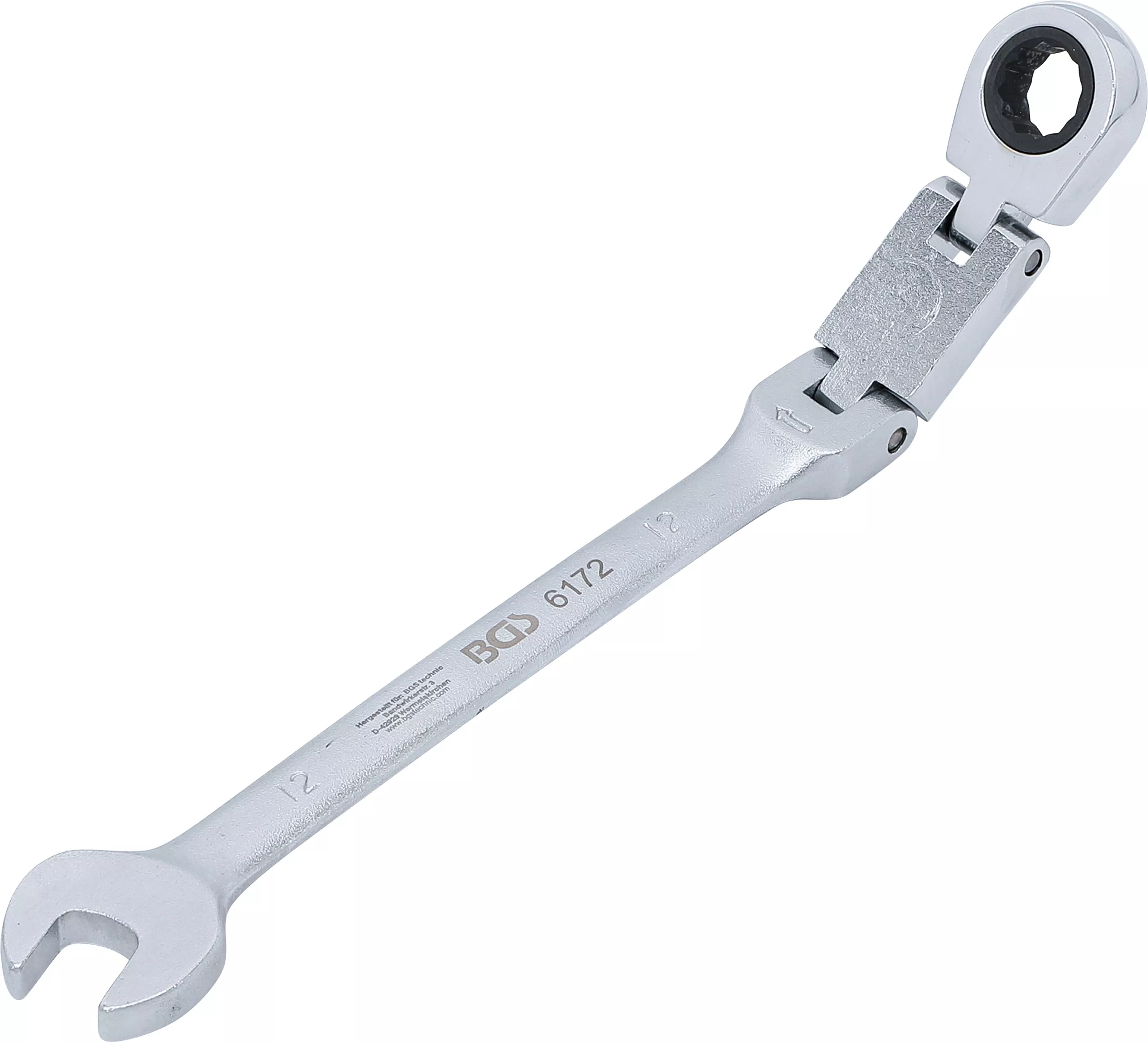 Unelte de mână - Chei fixe cu inel clichet dublu articulat | articulate | 12 mm