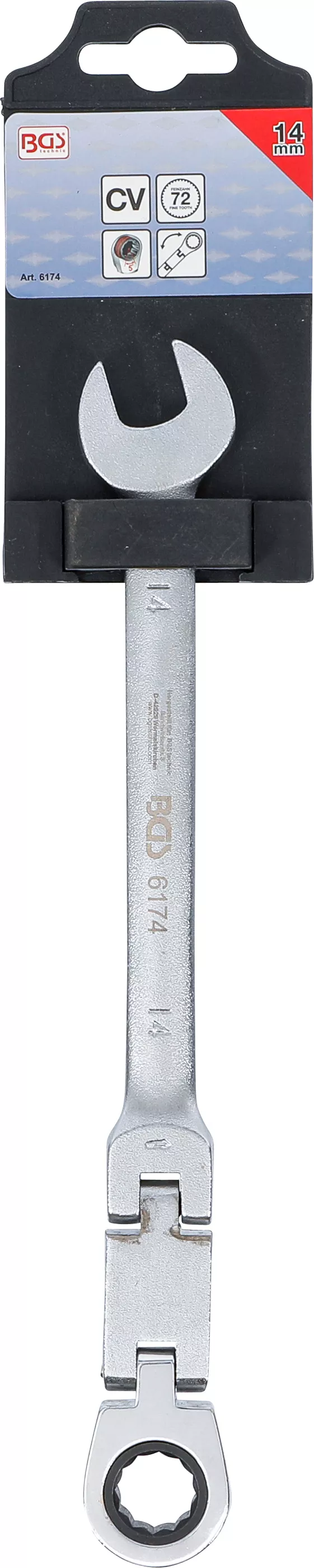 Chei fixe cu inel clichet dublu articulat | articulate | 14 mm [6]