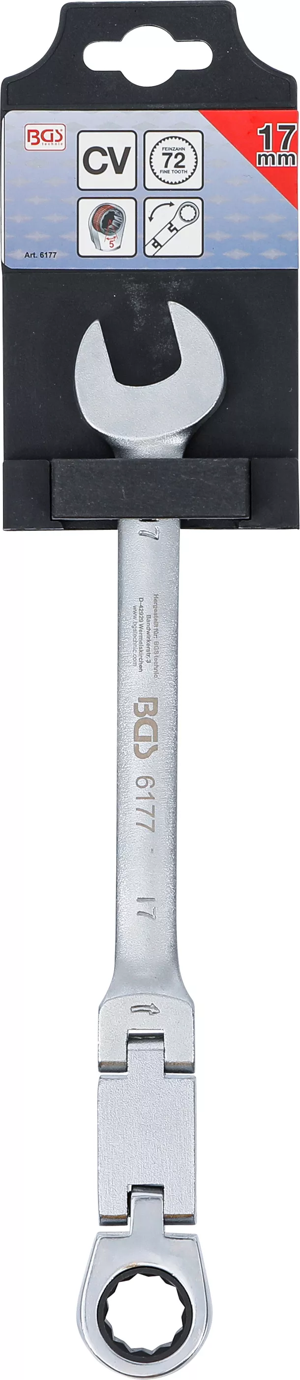 Chei fixe cu inel clichet dublu articulat | articulate | 17 mm [6]