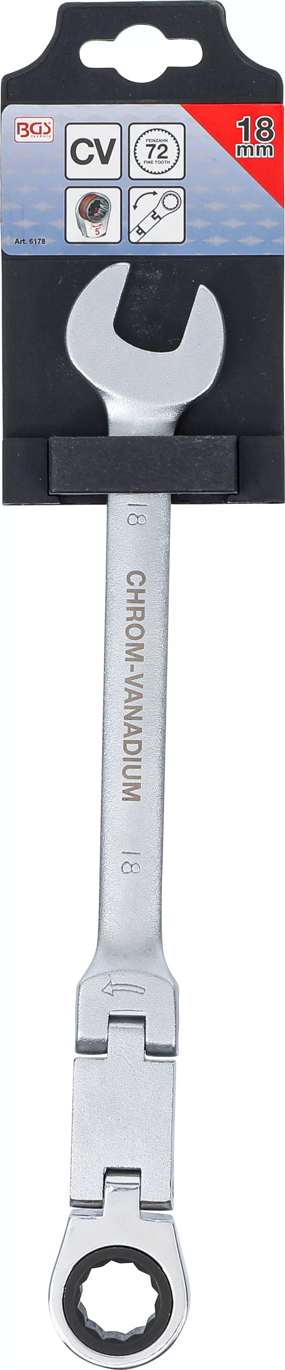 Chei fixe cu inel clichet dublu articulat | articulate | 18 mm [6]