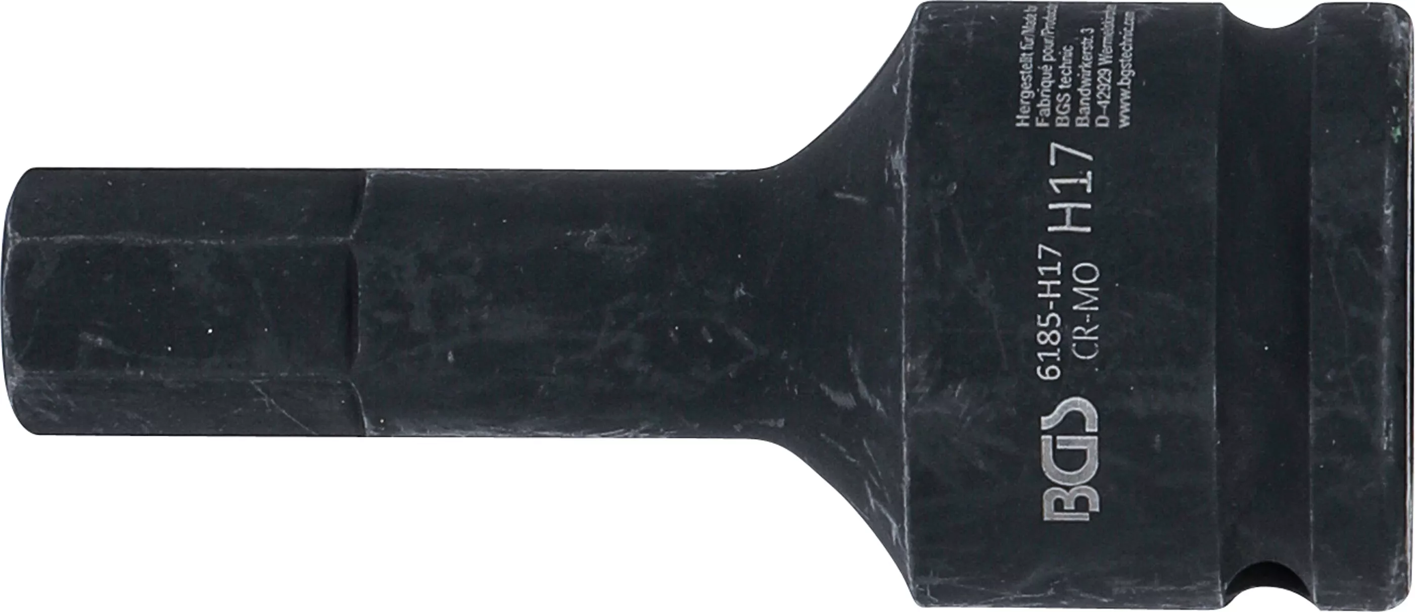 Cap bit de impact | Lungime 100 mm | 20 mm (3/4") | hexagon interior 17 mm [2]