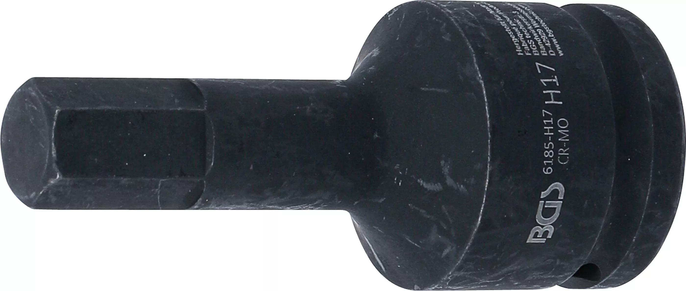 Cap bit de impact | Lungime 100 mm | 20 mm (3/4") | hexagon interior 17 mm [1]