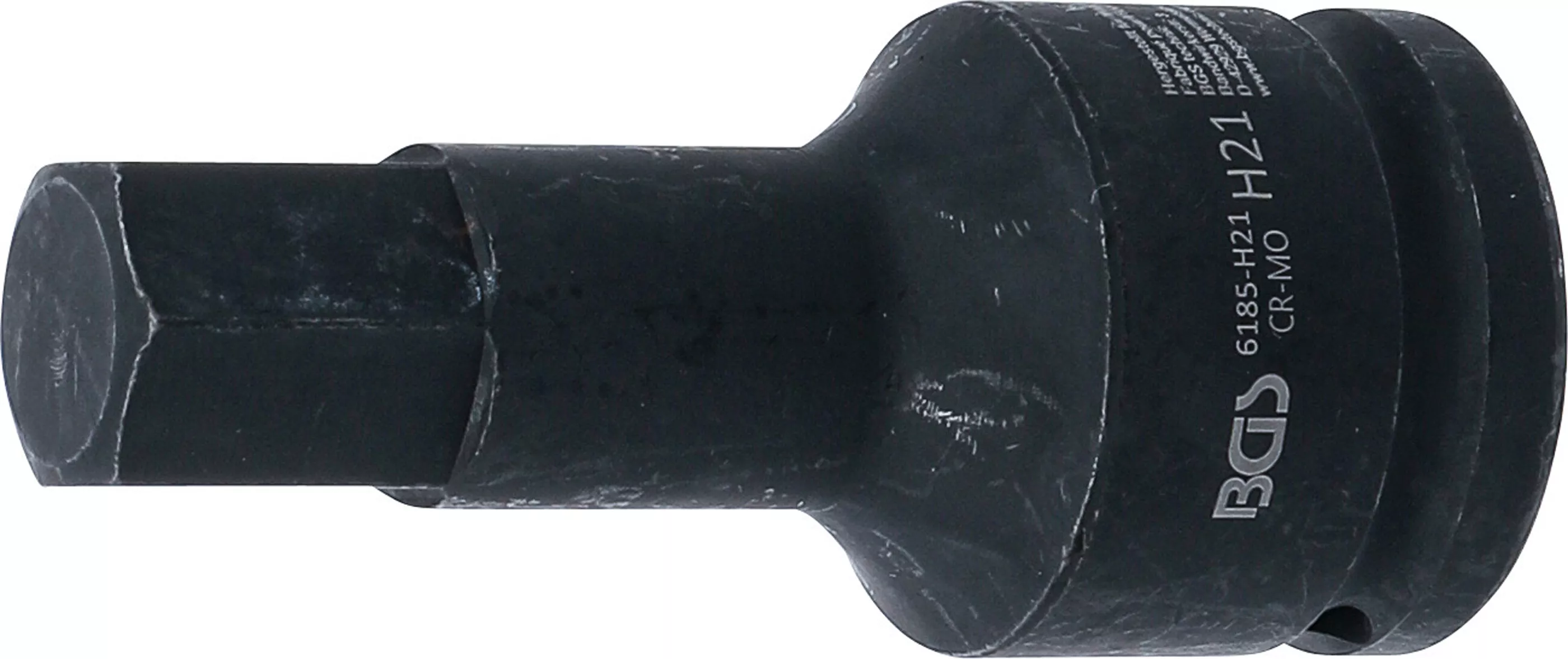 Bituri - Cap bit de impact | Lungime 100 mm | 20 mm (3/4") | hexagon interior 21 mm